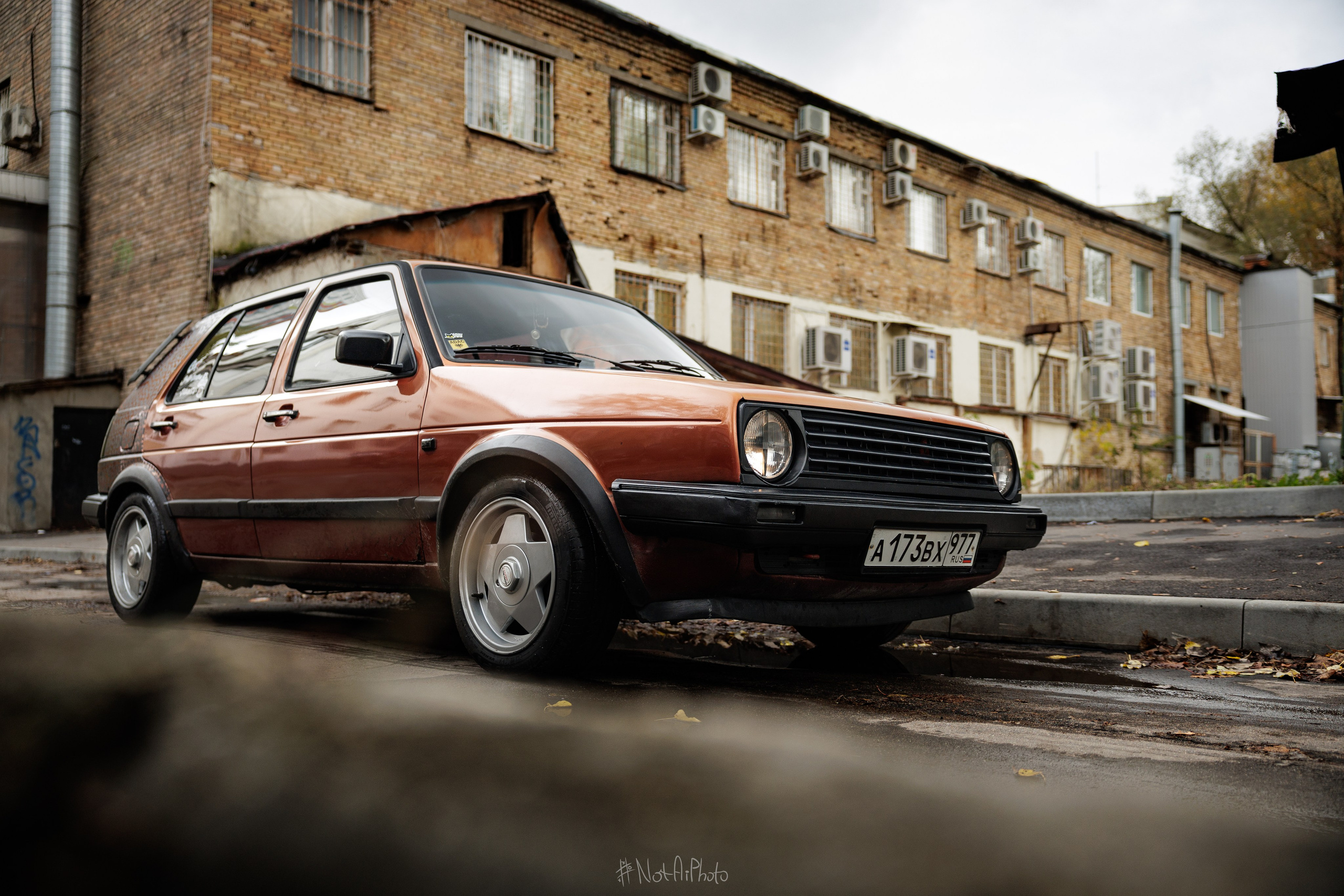 Фотосессия VW Golf 2. #NotAiPhoto — автомобильный фотограф