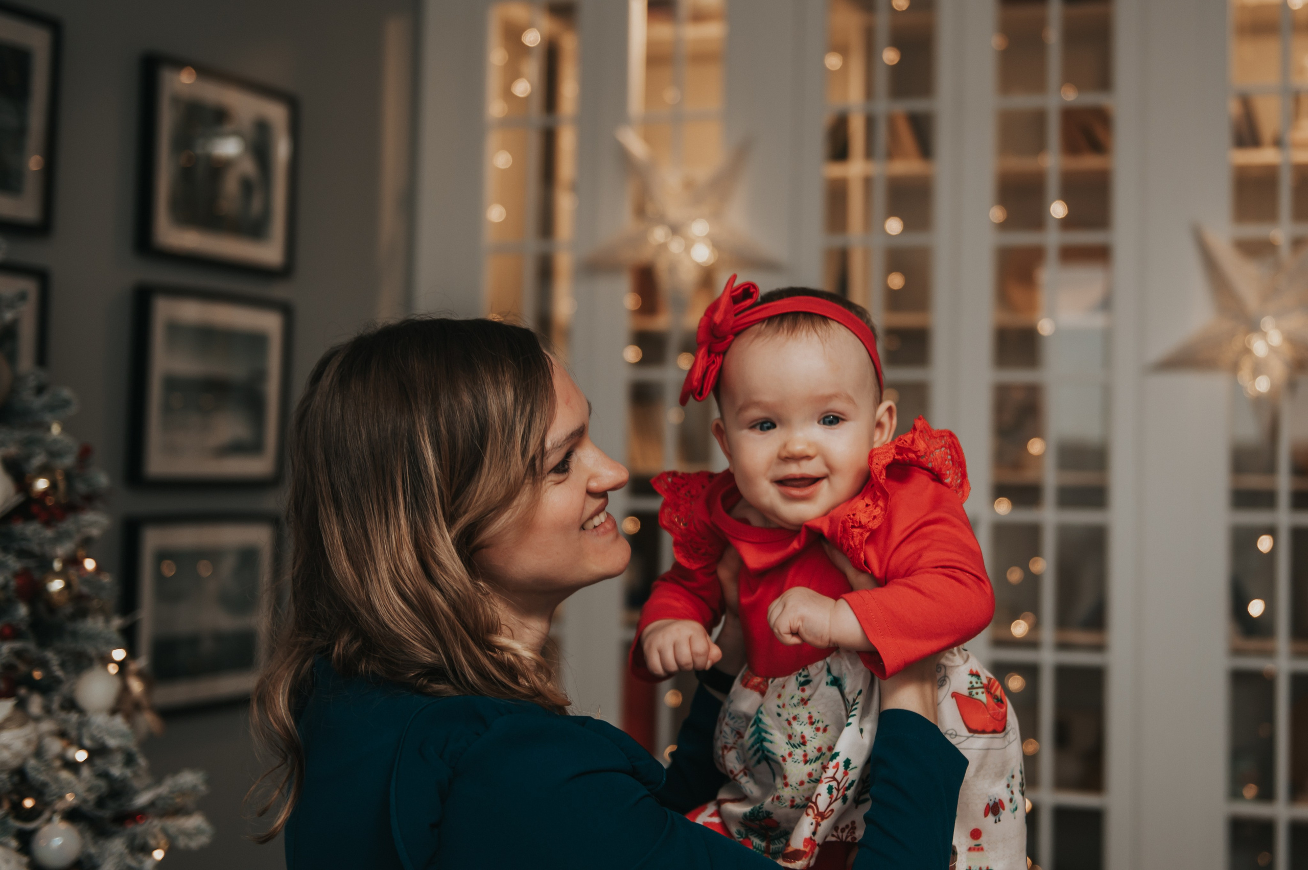 Новогодняя студийная съемка для малышки. Свадебный и семейный фотограф София Невская