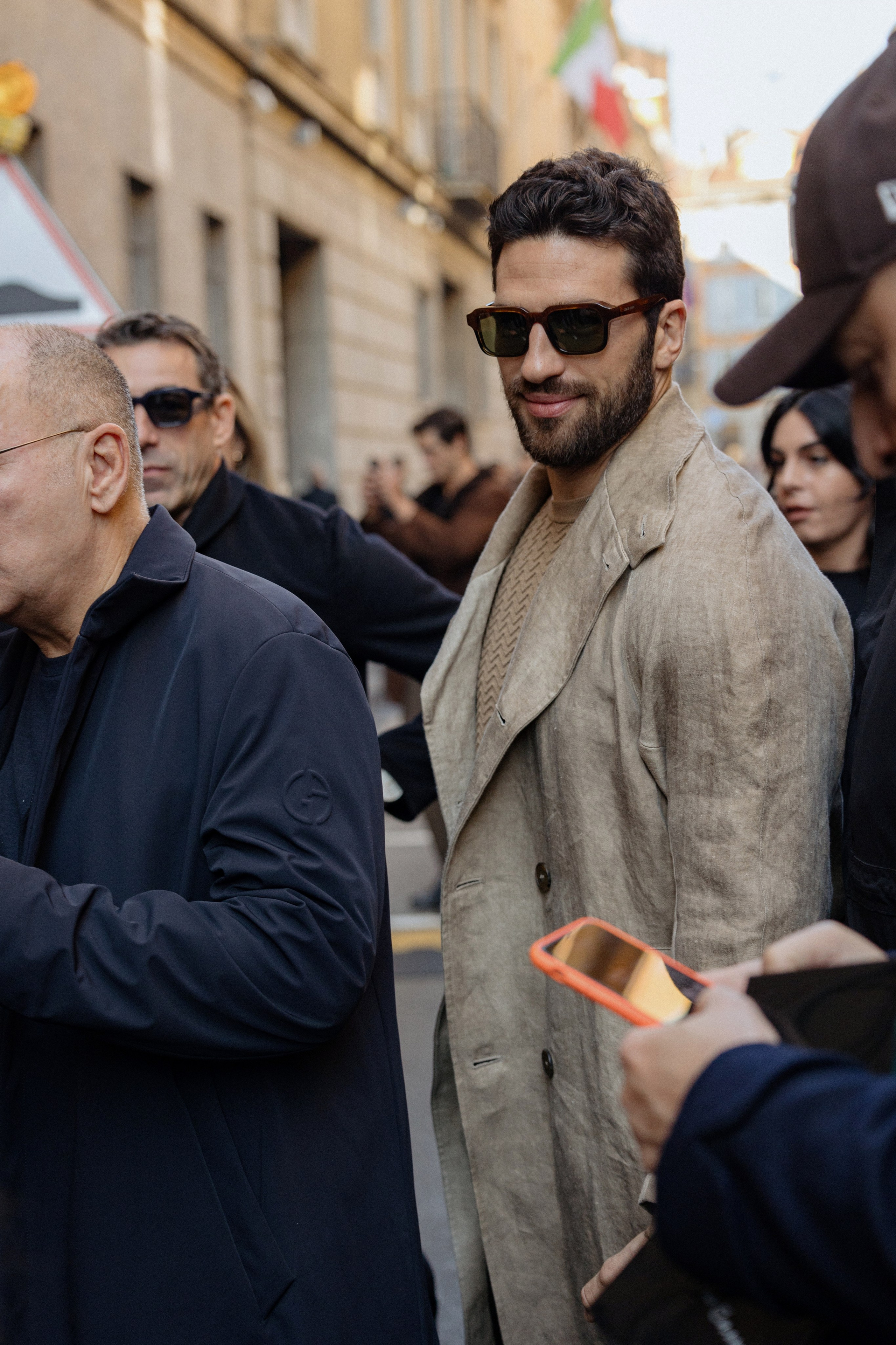 Milan Mens fashion week FW 24/25 ARMANI. Photographer in Milan Ivan Goncharov
