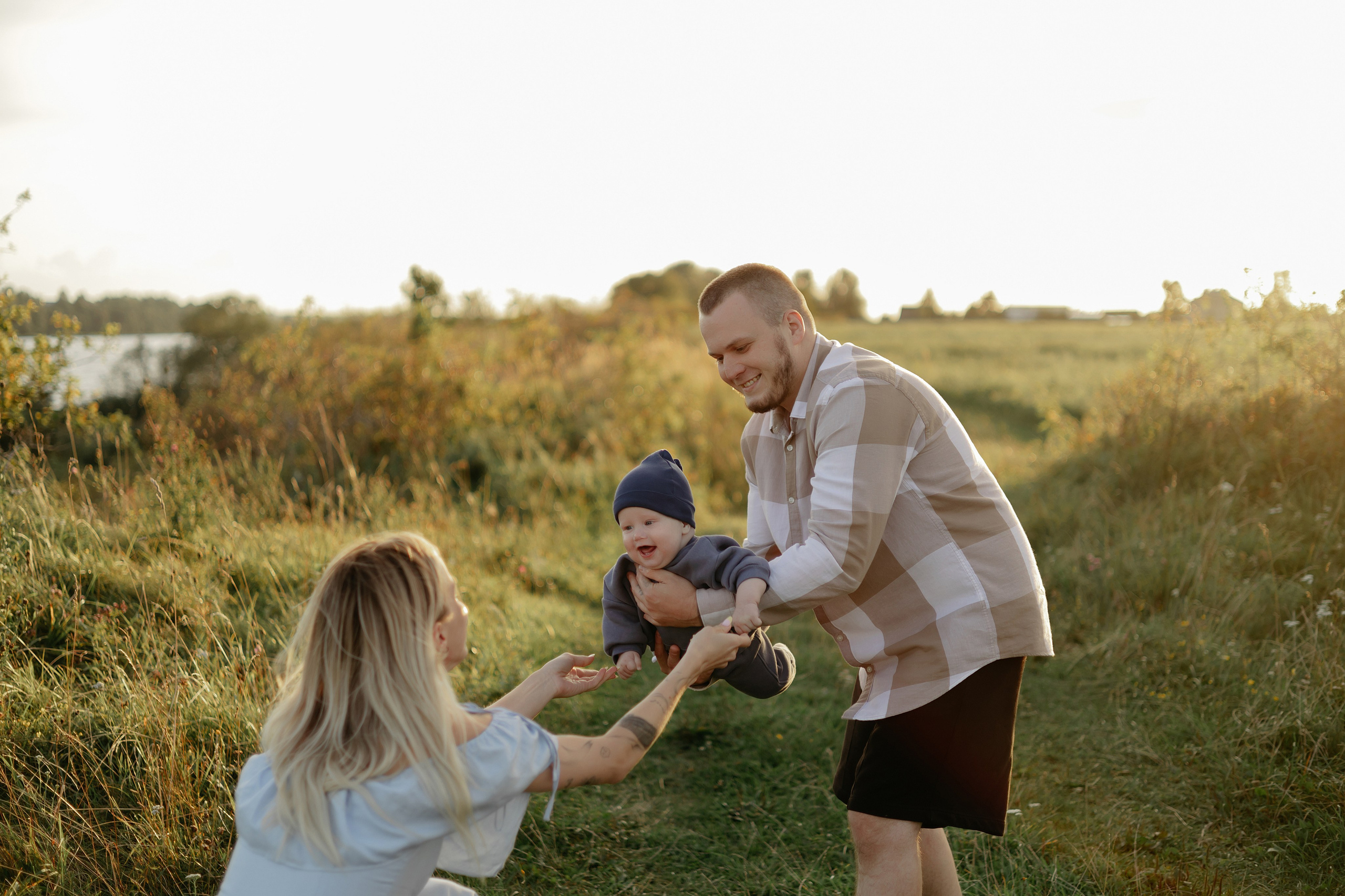 Таня, Саша и Мишутка. Свадебный фотограф в Пскове и Санкт-Петербурге | Анна Голикова
