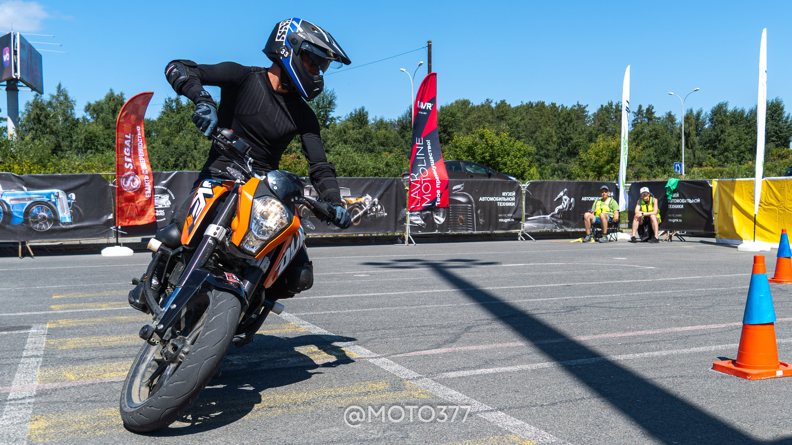 Motogymkhana CUP 1 Ekat 2025. Moto377
