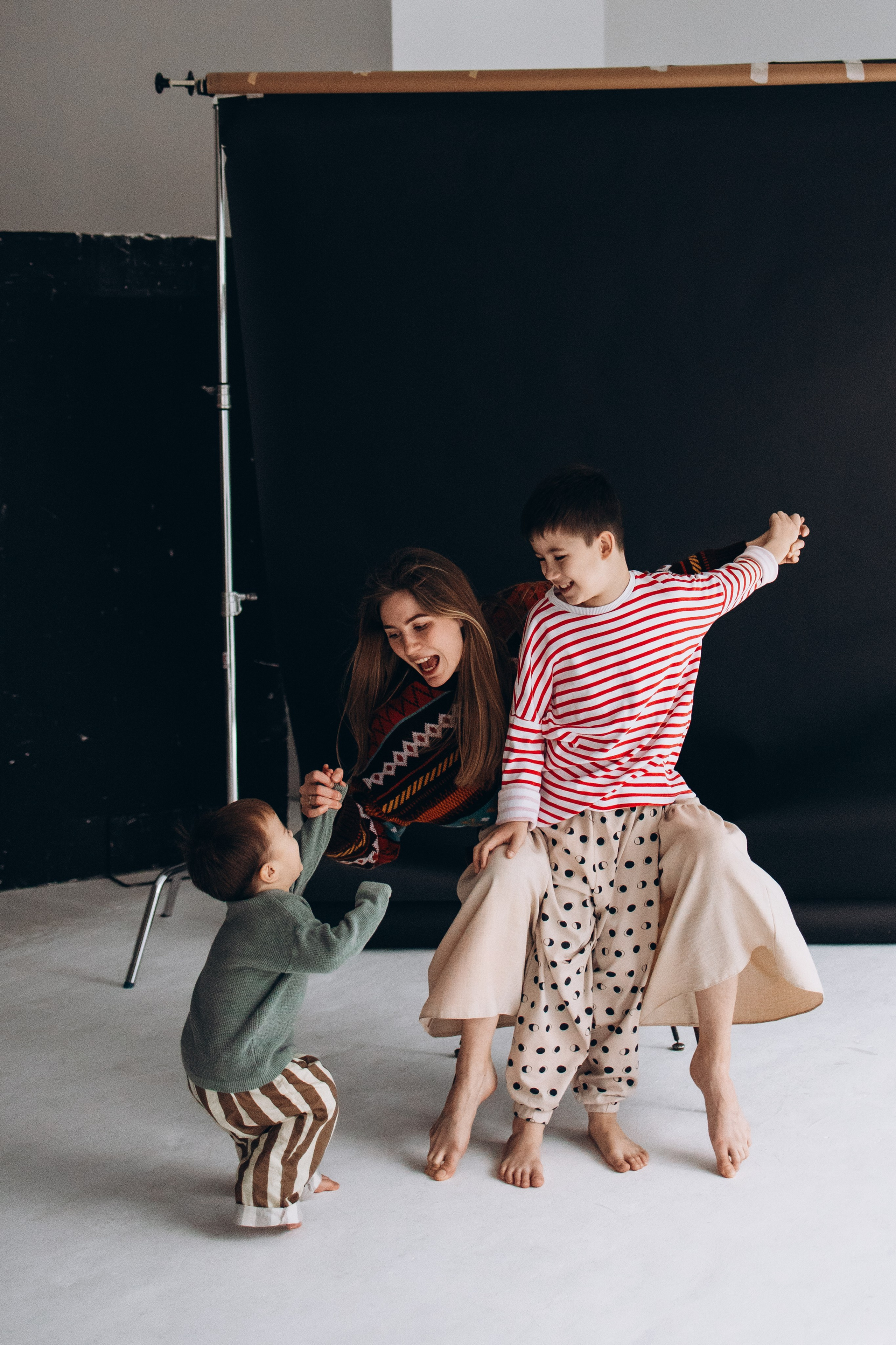 Оля, Андрей, Даня и Паша. Семейный фотограф в Москве Марина Петра