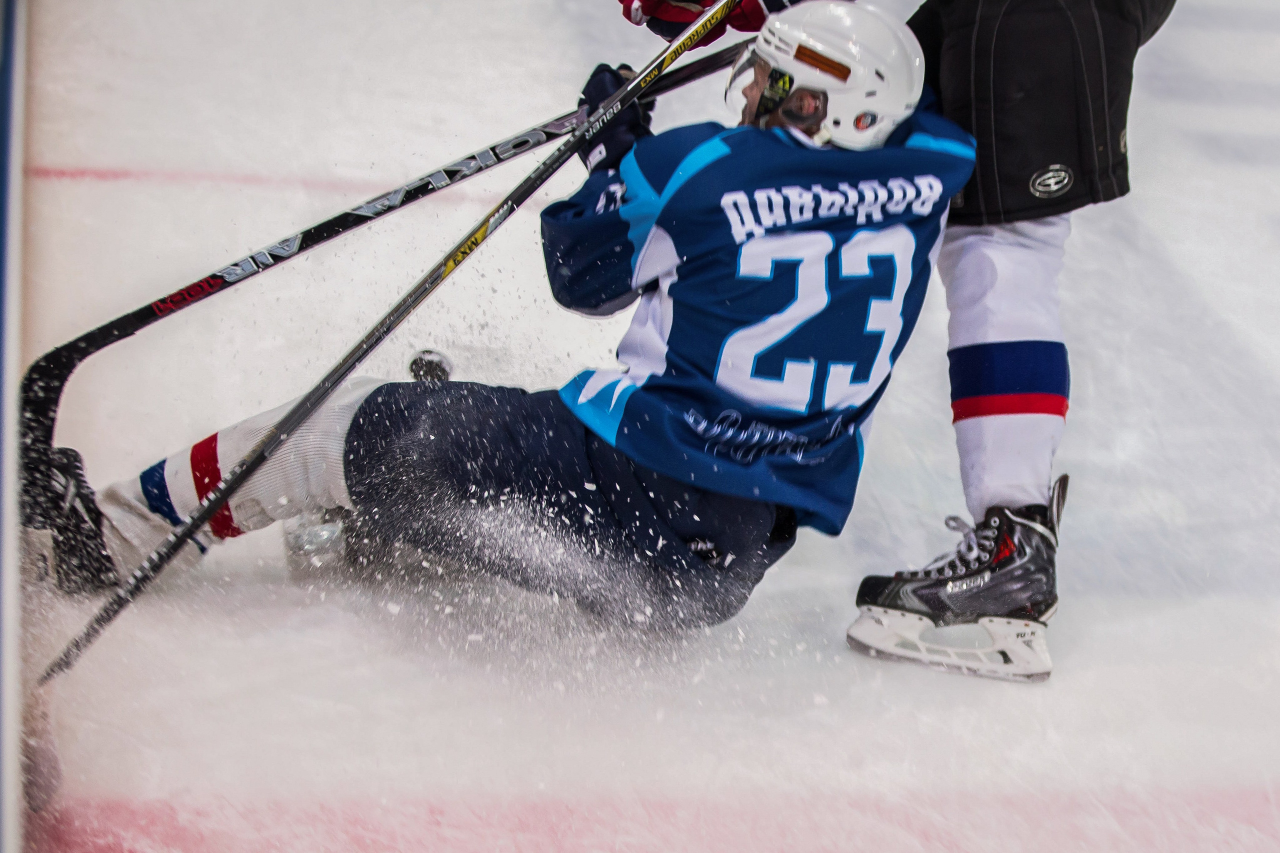 Хоккей для «Work&Sport». Снимаю съемки