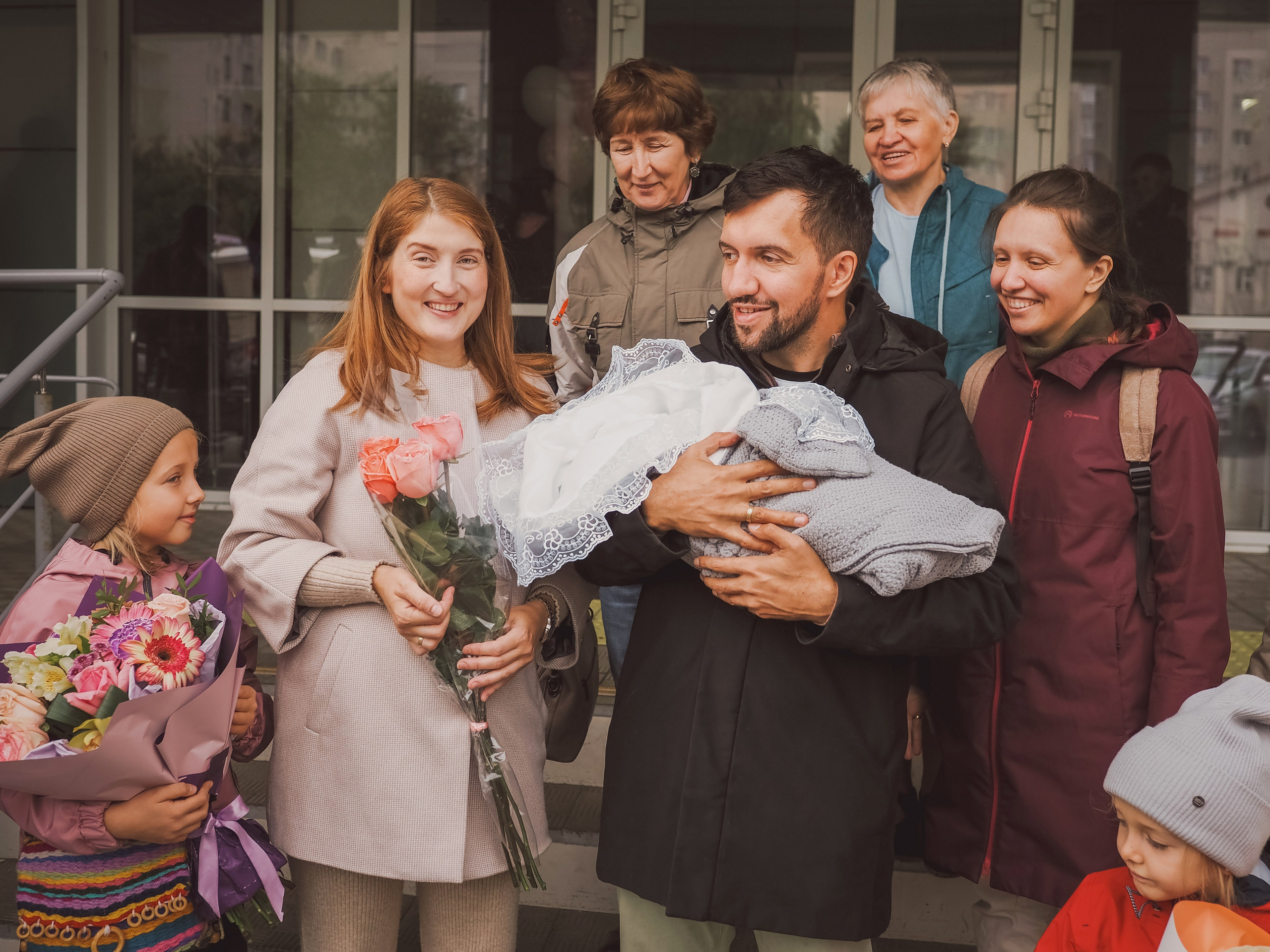 Выписка из роддома. Семейный фотограф Ольга Барабанова