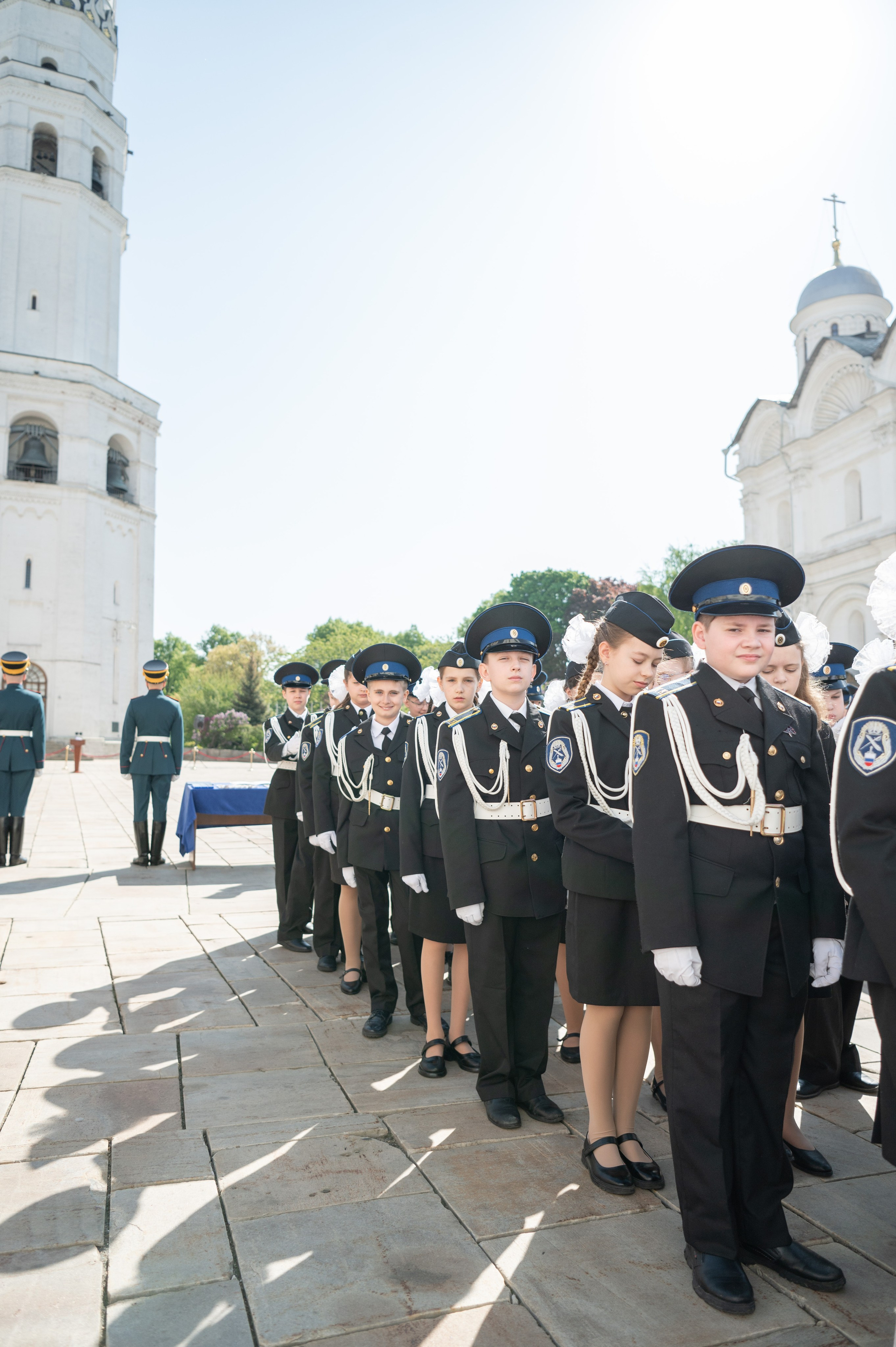 Фотосессия Присяги кадетов «Школа 1231 им. В. Д. Поленова». Детский и семейный фотограф г. Москва Оксана Катаджи