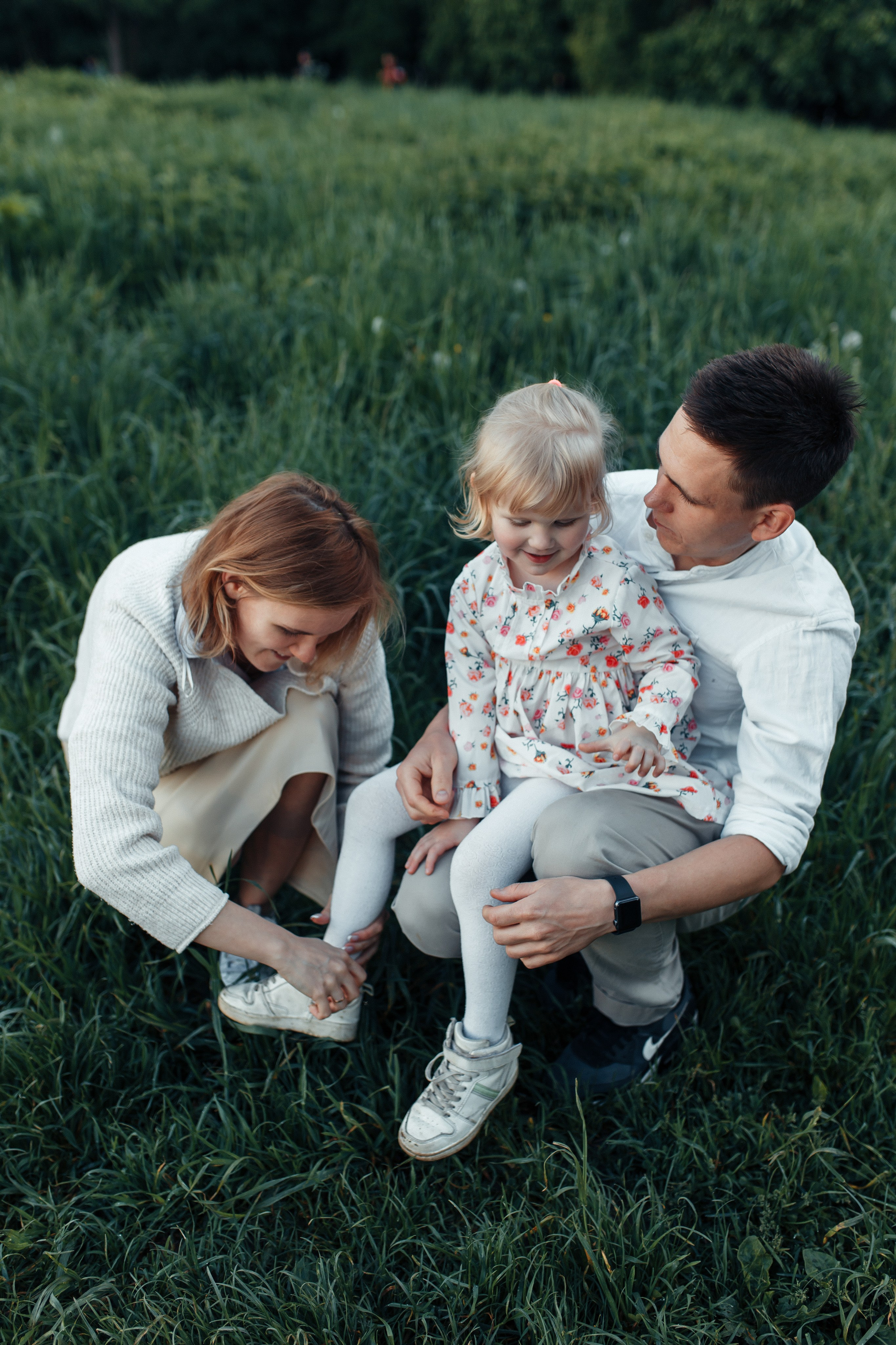 Золотые пушинки. Семейный фотограф в Москве. Дарья Долгих