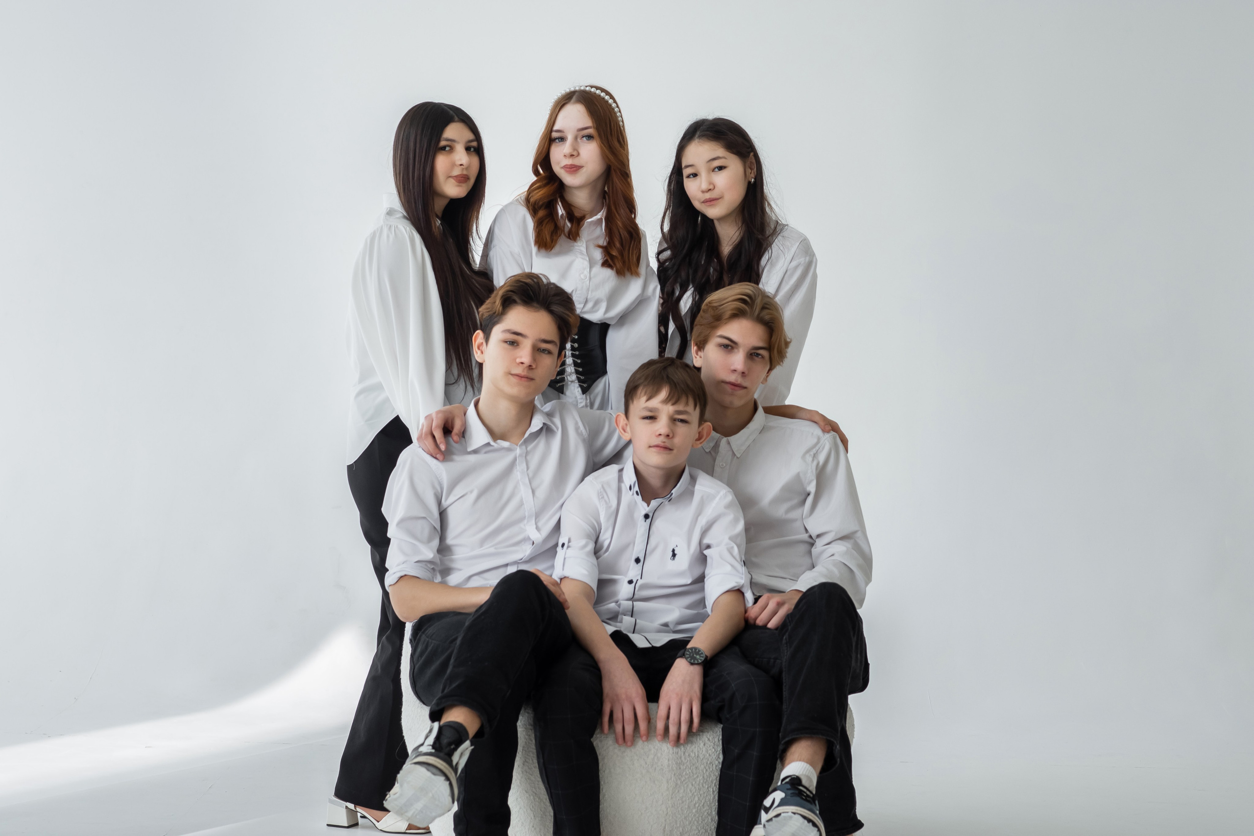 Студийная фотосессия на выпускной альбом. Ольга Плаксина фотограф в Саратове