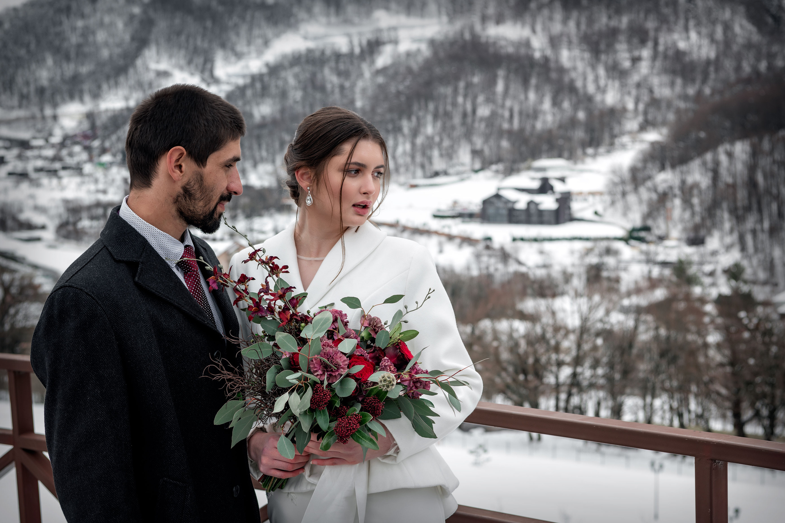 Свадебная фотосессия Биатриссы и Гаджи в Сочи. Бизнес фотограф в Москве Алексей Кознев