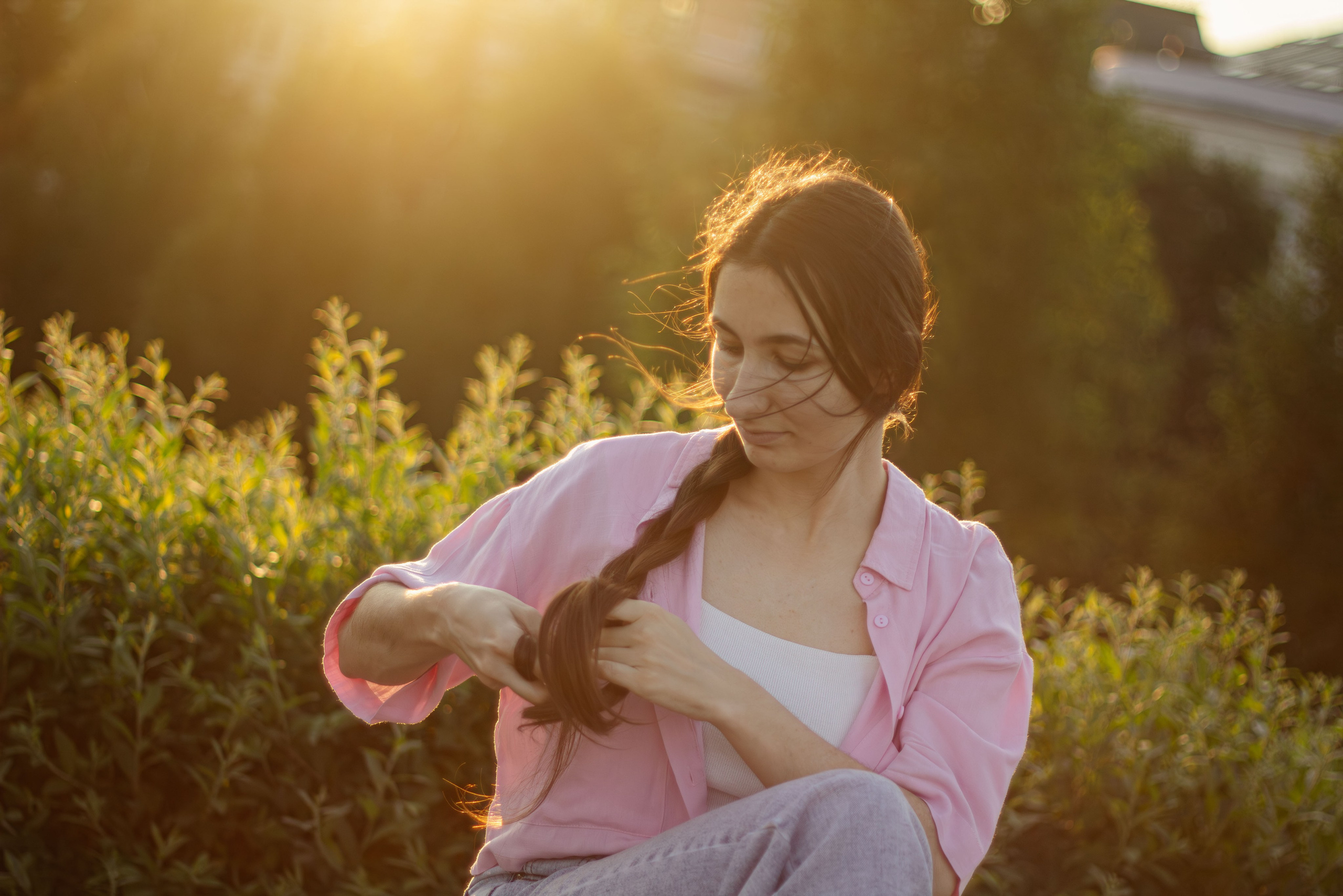 На природе. Фотограф Москва, портрет, стрит, репортаж. Художественная фотосессия