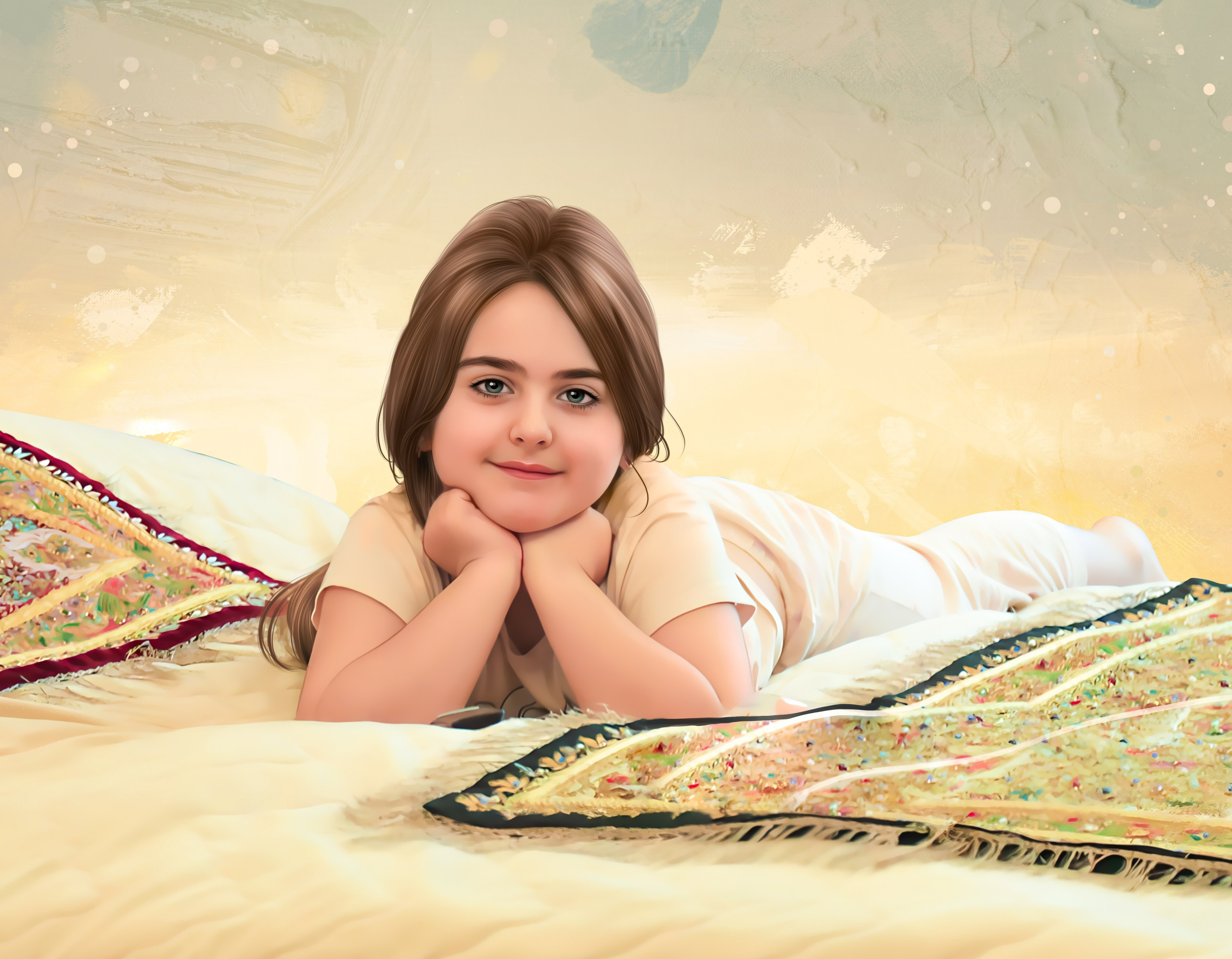 Отрисованные портреты. Семейный и детский фотограф Виталий Катюшин