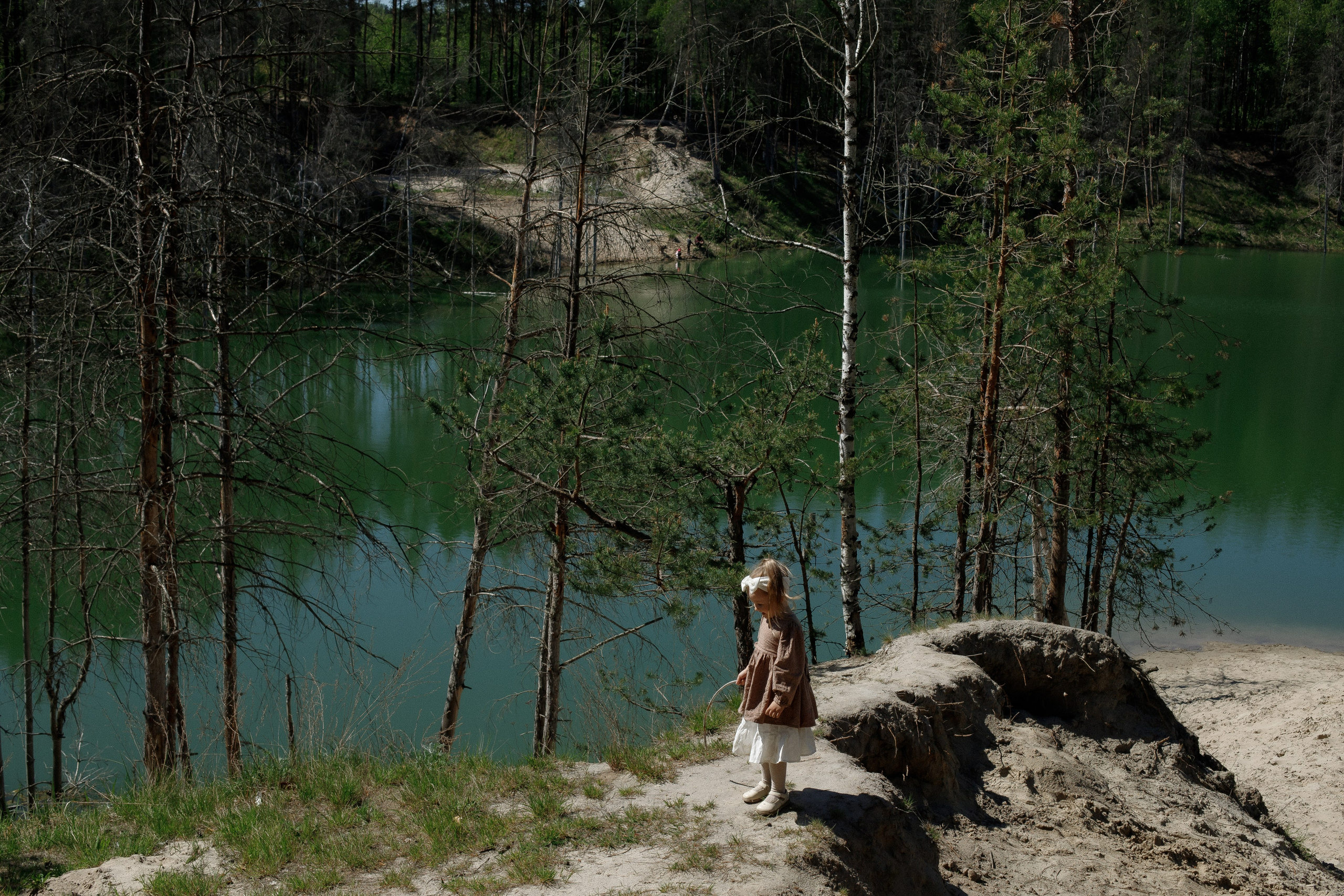 Семейная съемка на карьере. Фотограф Карпачан Анастасия