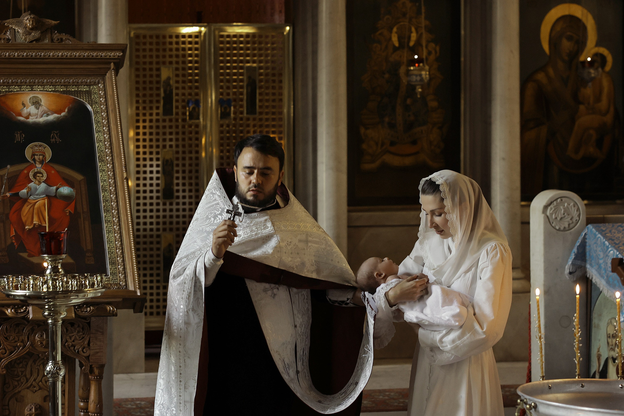 Крещение. Фотограф на Венчание и Крещение, семейный фотограф в Москве и области