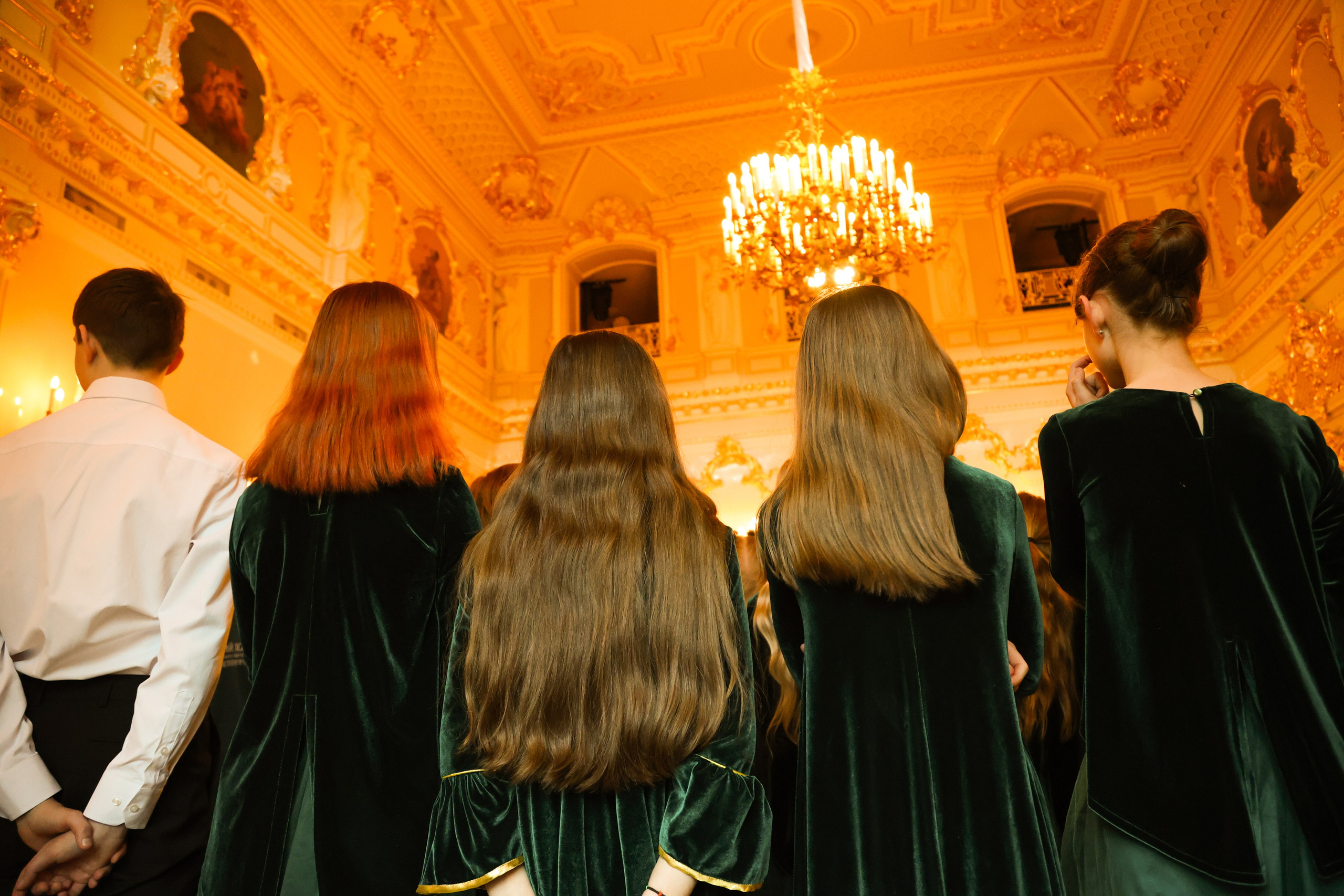 Выступление Детского хора Филармонического общества в особняке Мясникова. Репортажная съемка. Фотограф в Санкт-Петербурге Валерия Закатеева