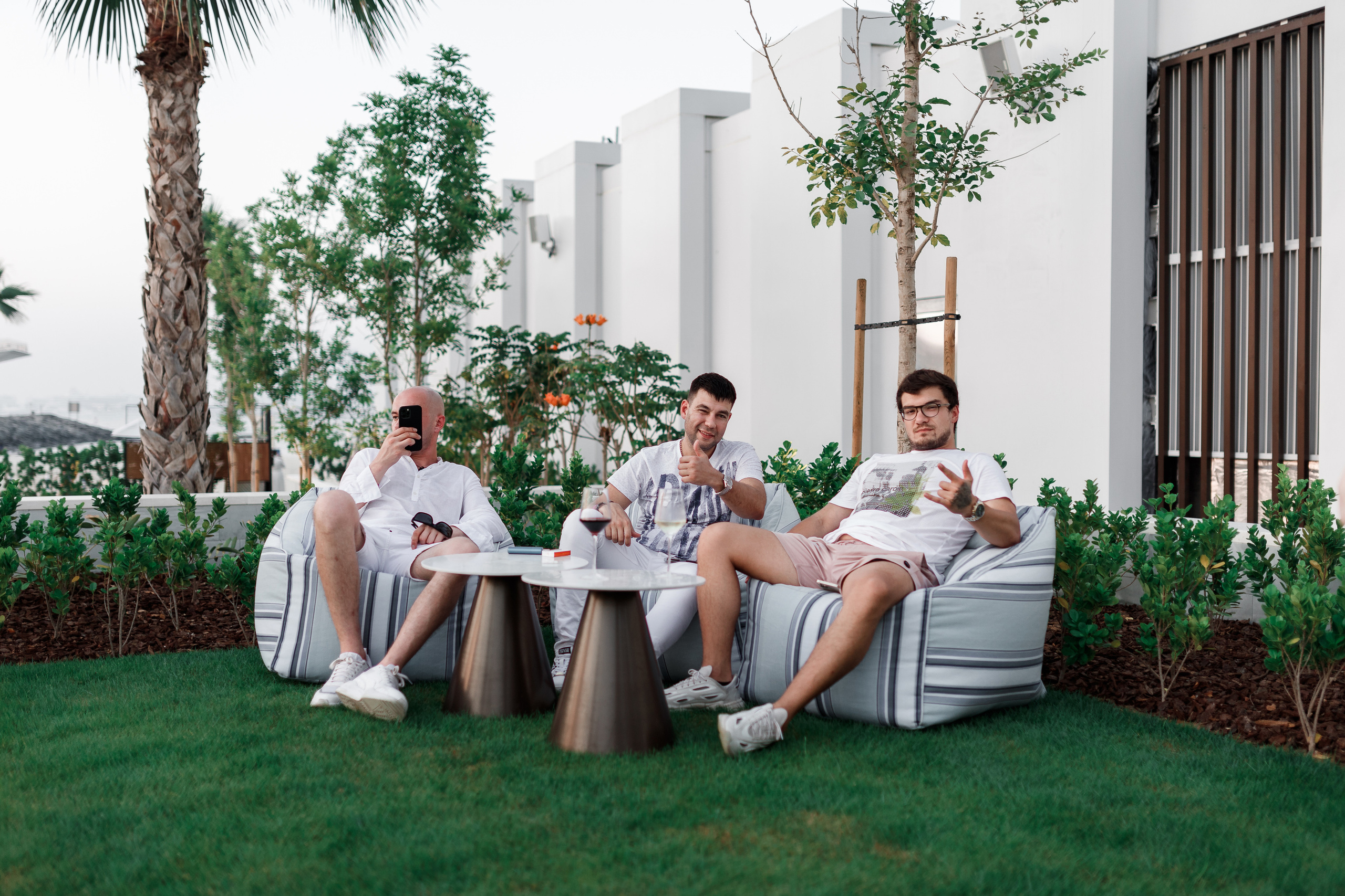 Дубай. Белая вечеринка. Фотограф Олег Сотник