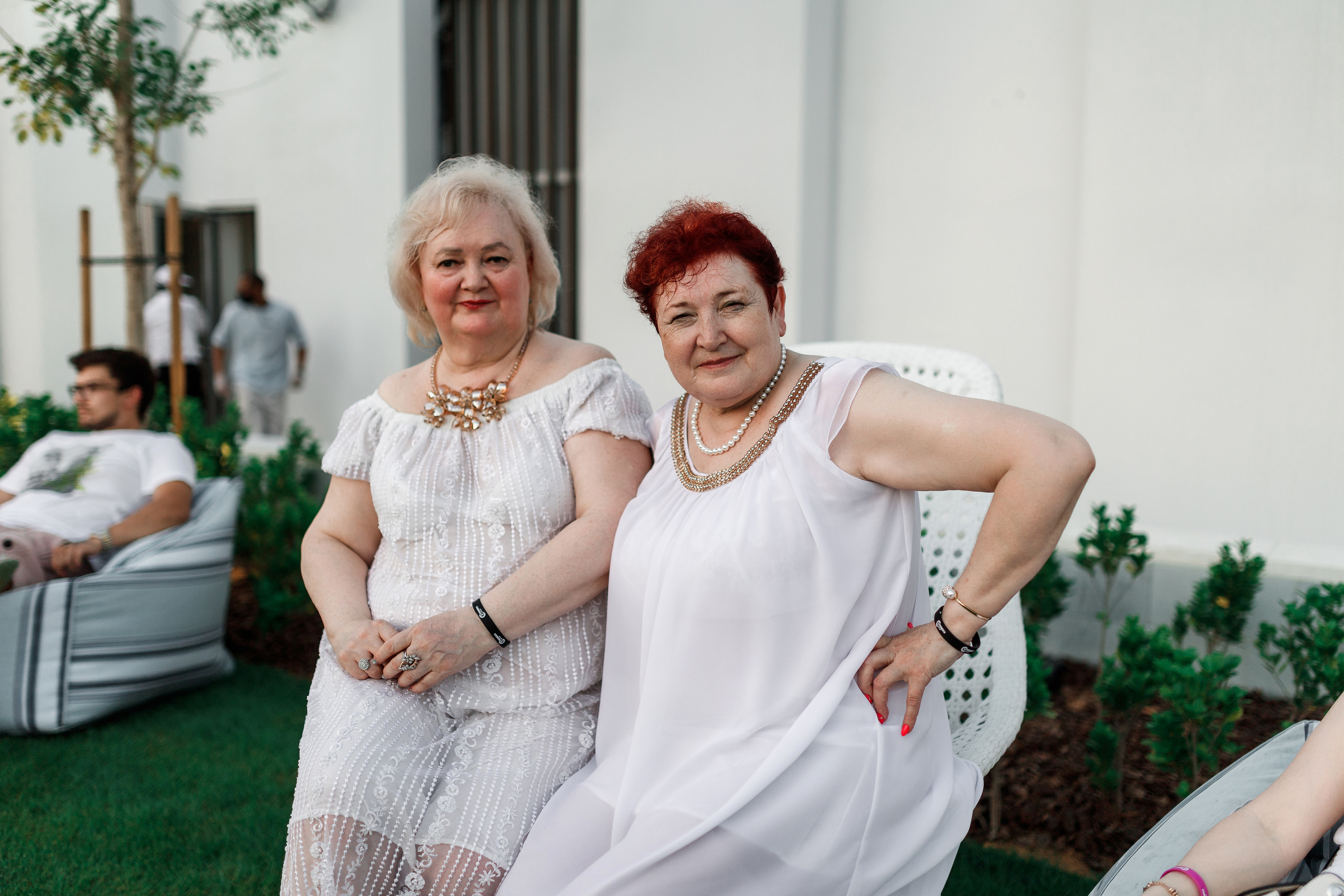 Дубай. Белая вечеринка. Фотограф Олег Сотник