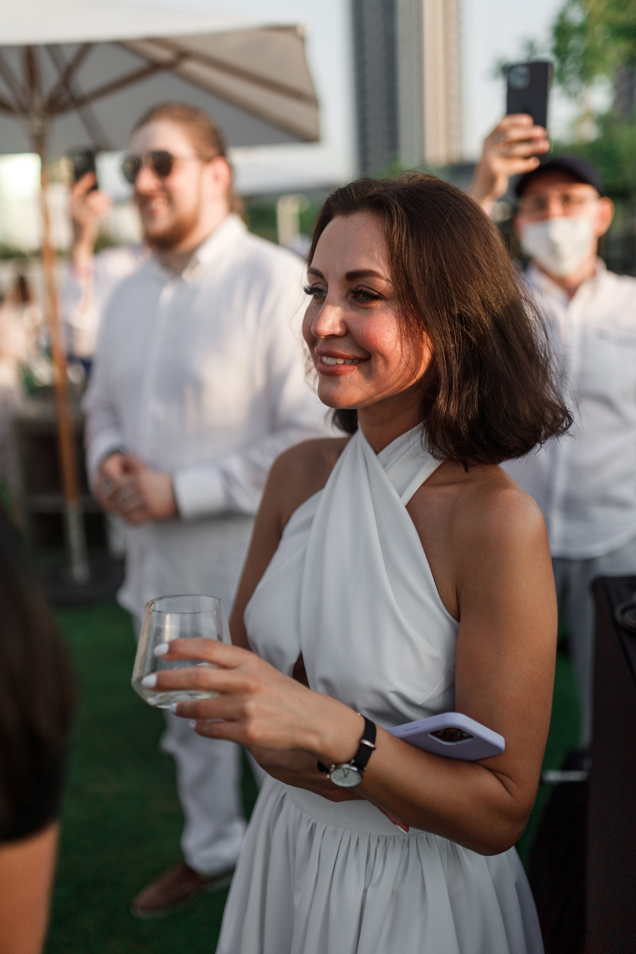 Дубай. Белая вечеринка. Фотограф Олег Сотник