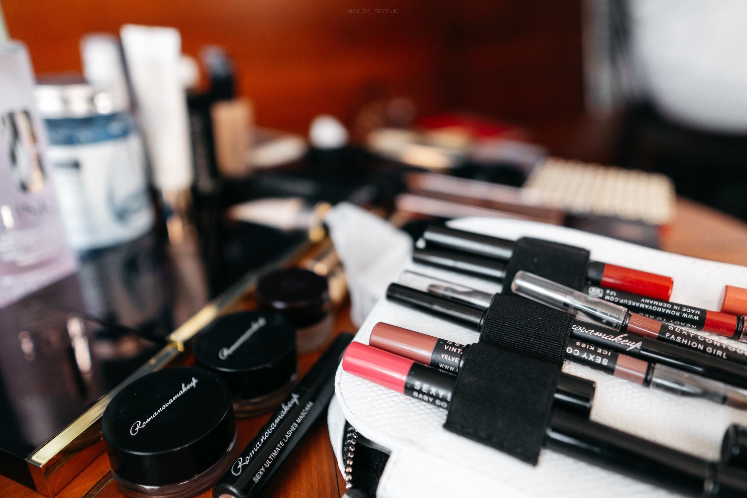 Мастер класс по визажу. Фотограф Олег Сотник