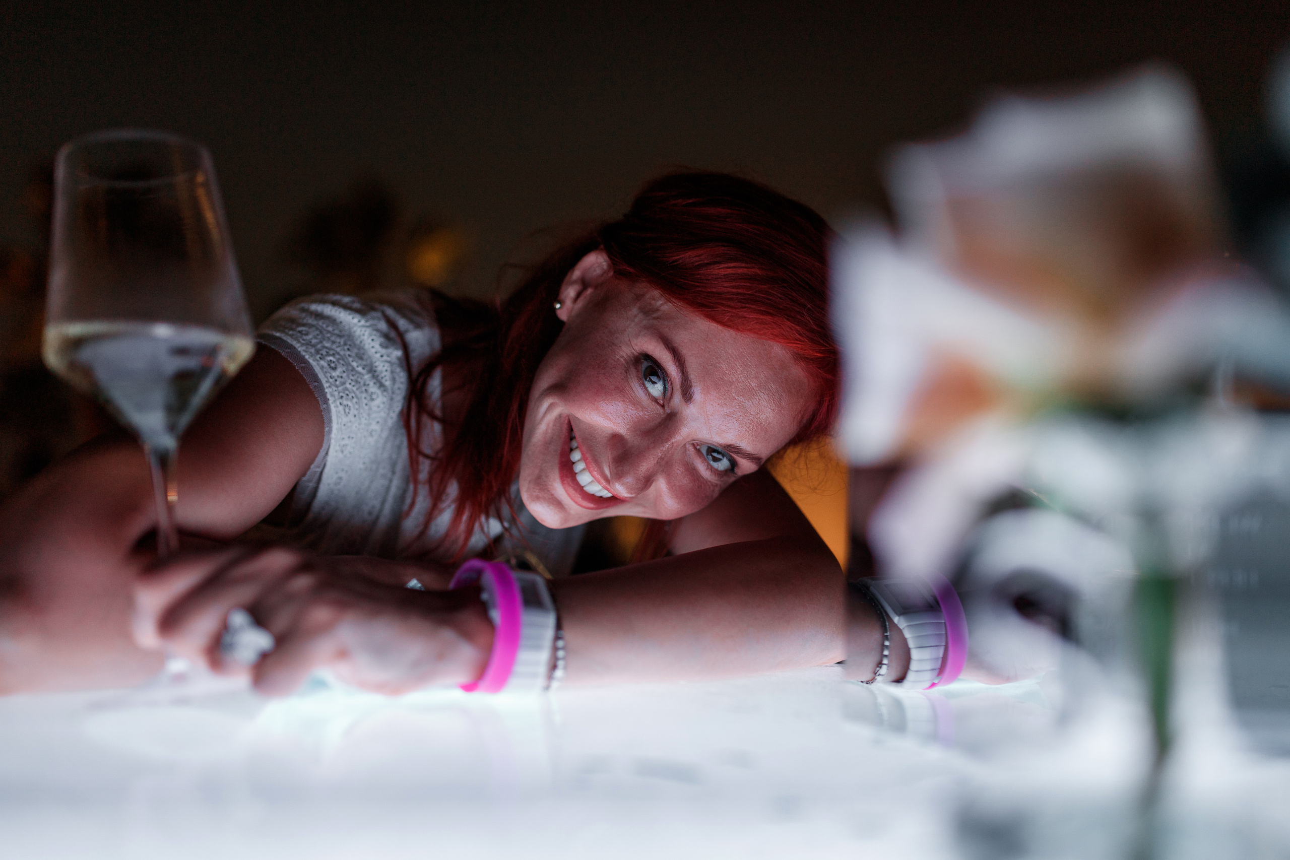 Дубай. Белая вечеринка. Фотограф Олег Сотник