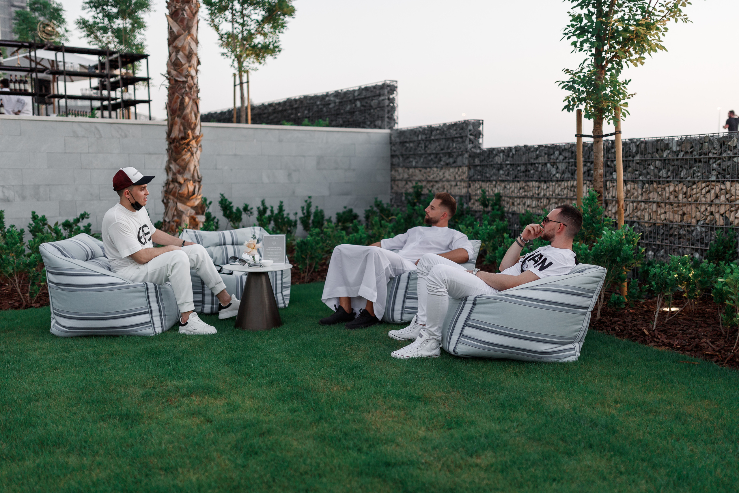 Дубай. Белая вечеринка. Фотограф Олег Сотник