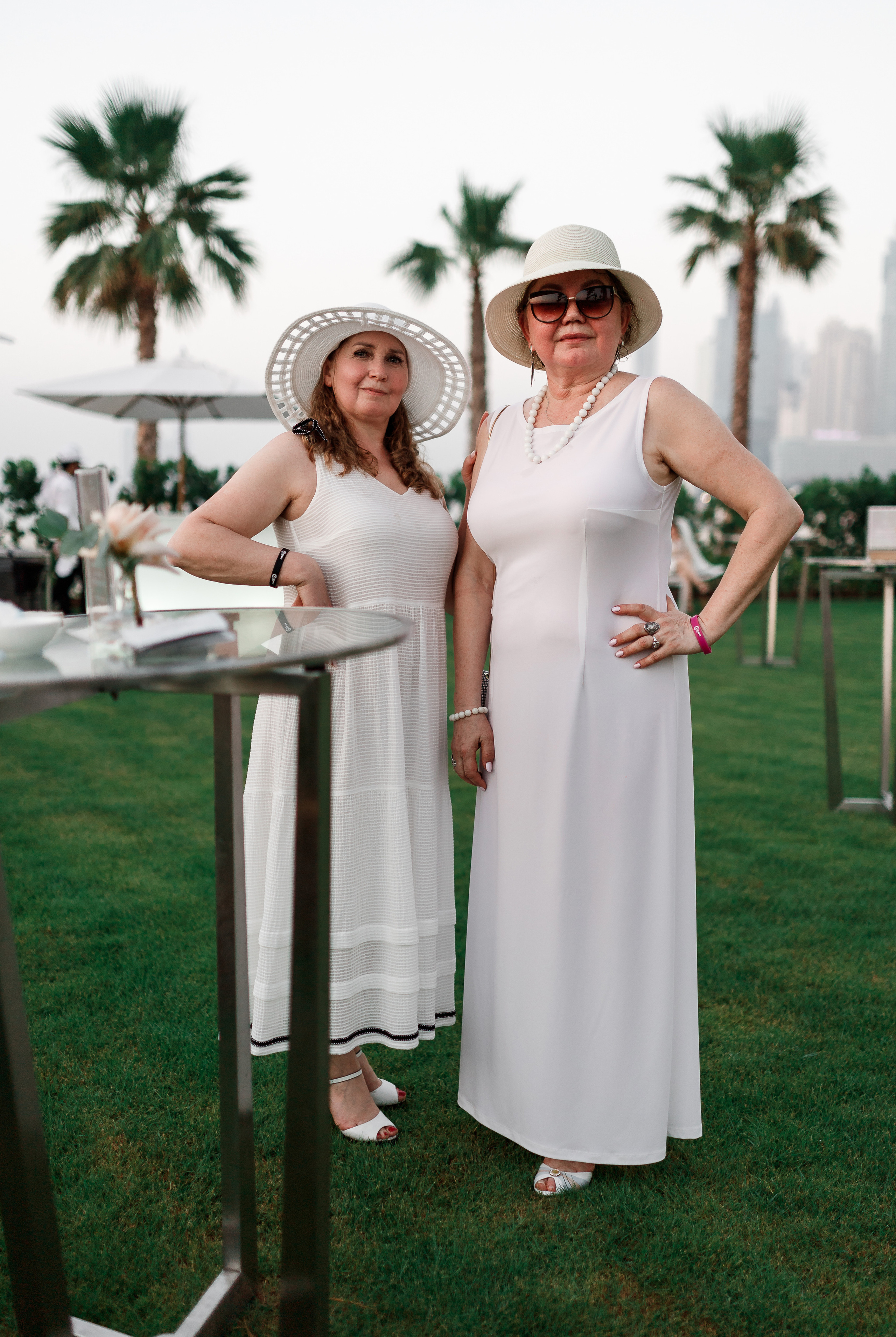 Дубай. Белая вечеринка. Фотограф Олег Сотник