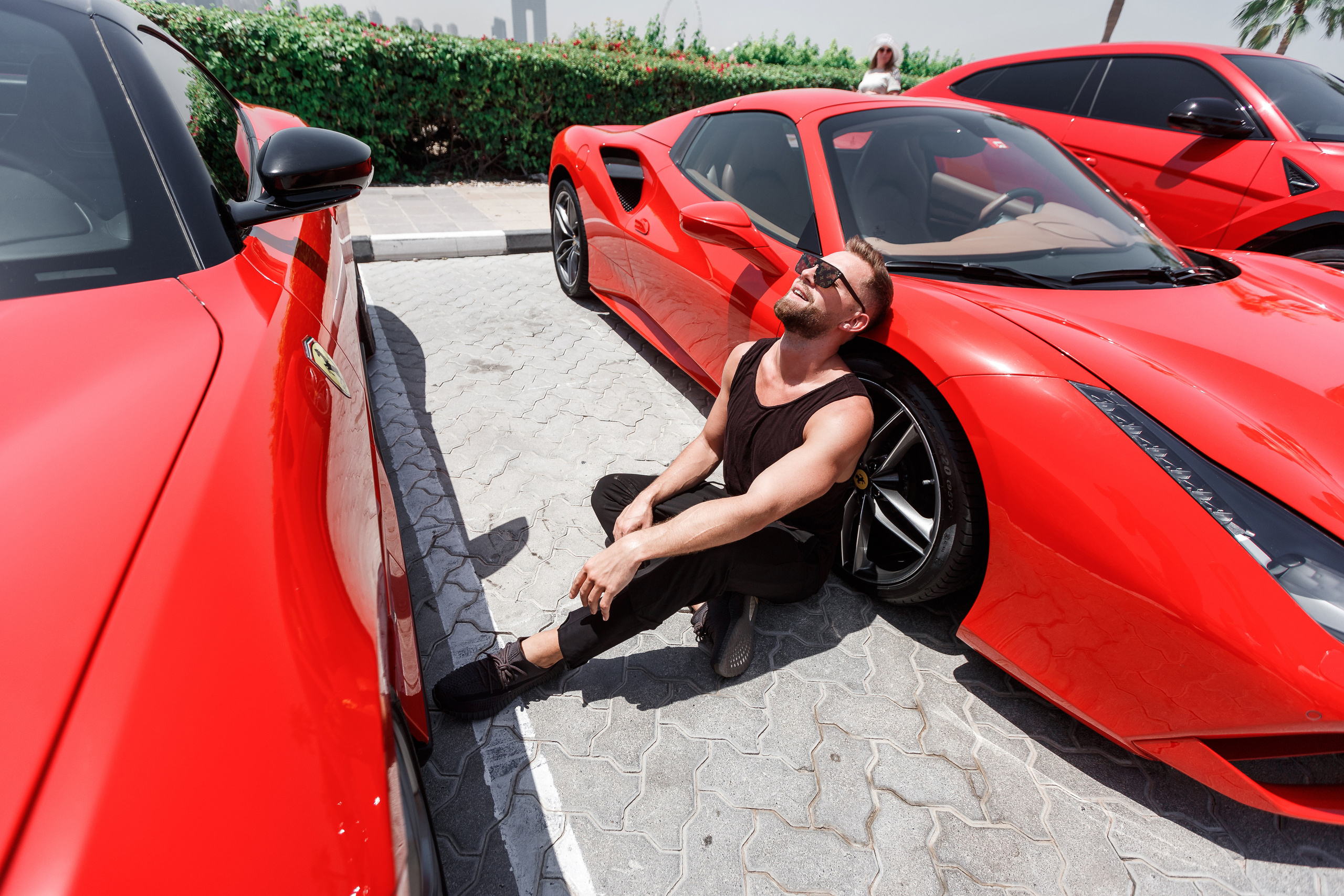 Дубай. Гонки на Ferrari. Фотограф Олег Сотник