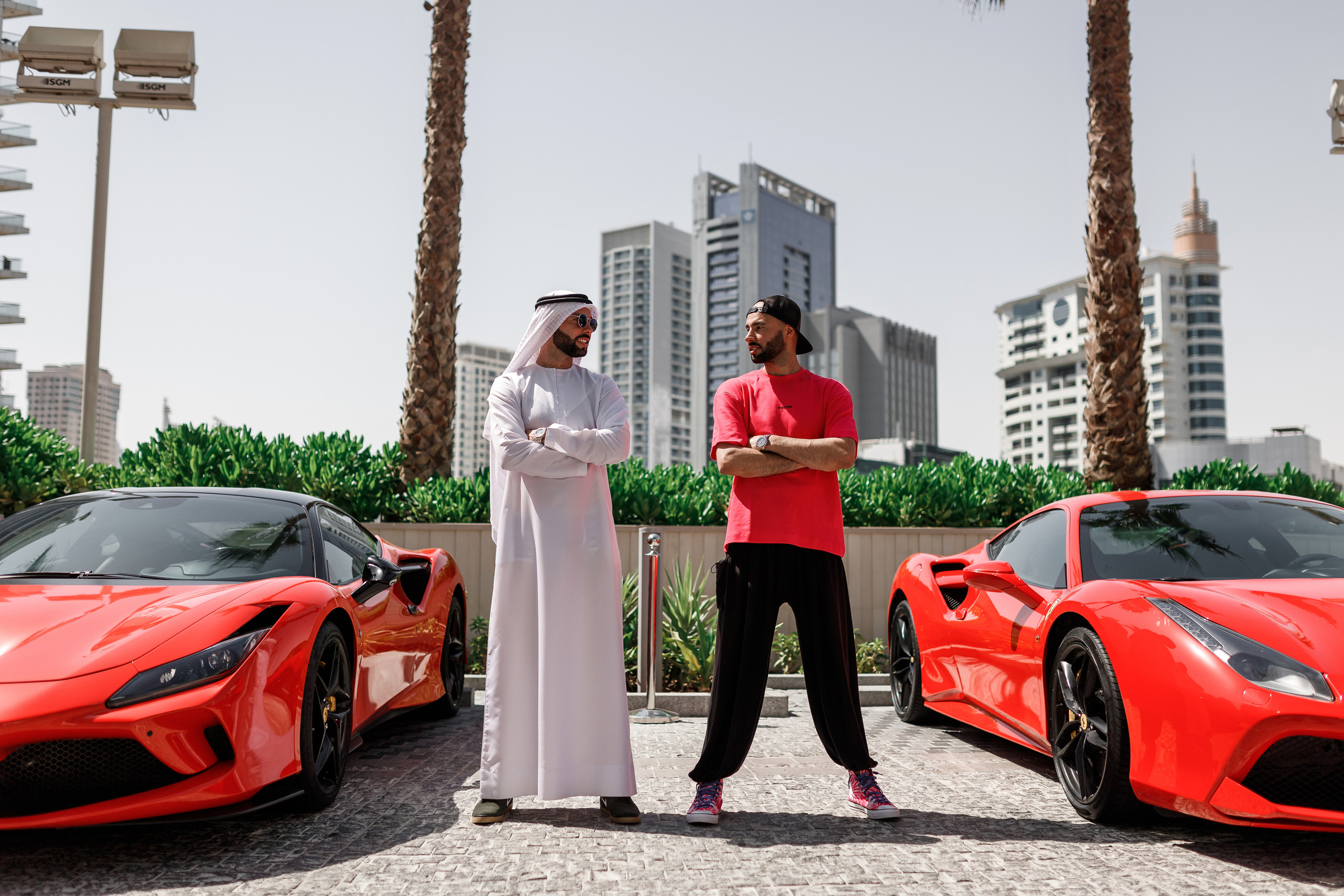 Дубай. Гонки на Ferrari. Фотограф Олег Сотник