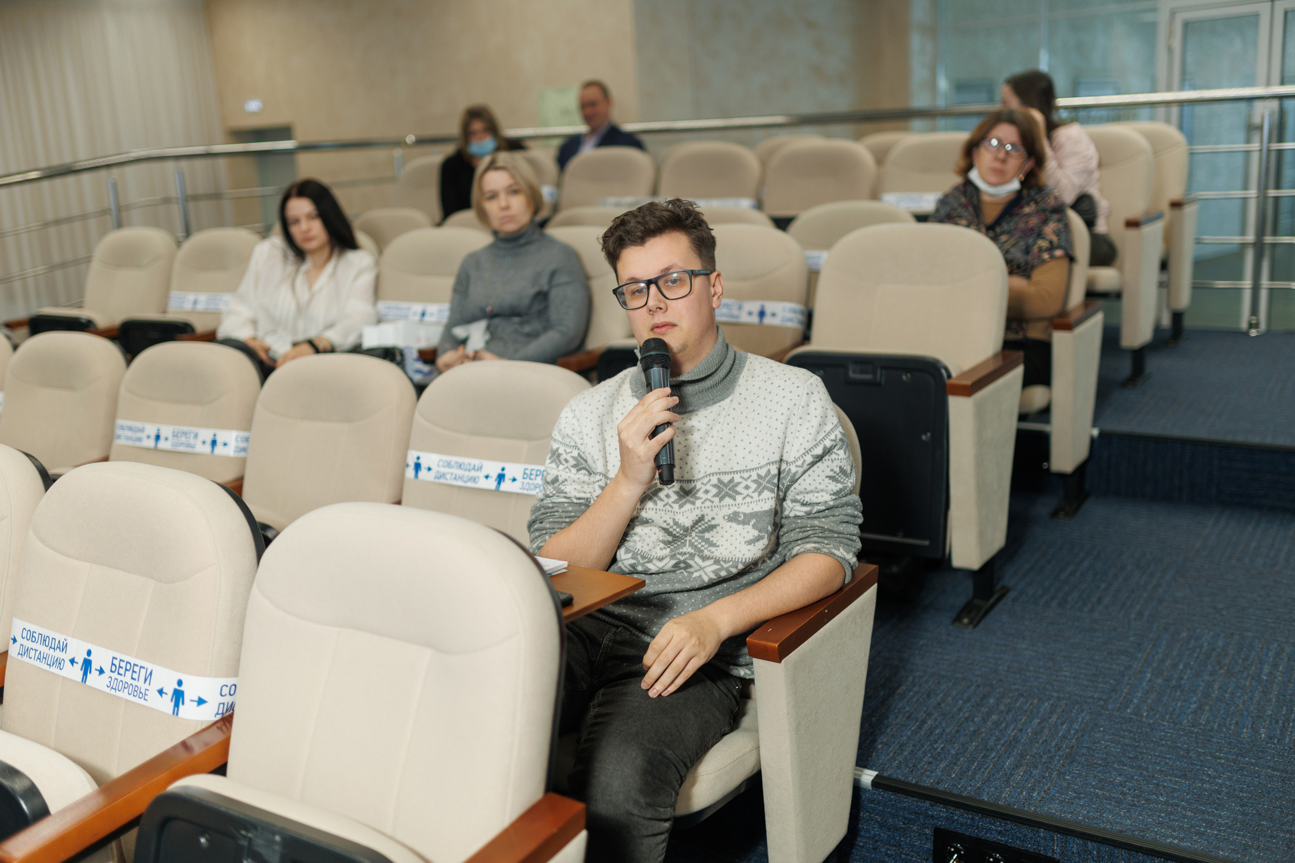 Конференция в Омске для Хатакон. Фотограф Олег Сотник