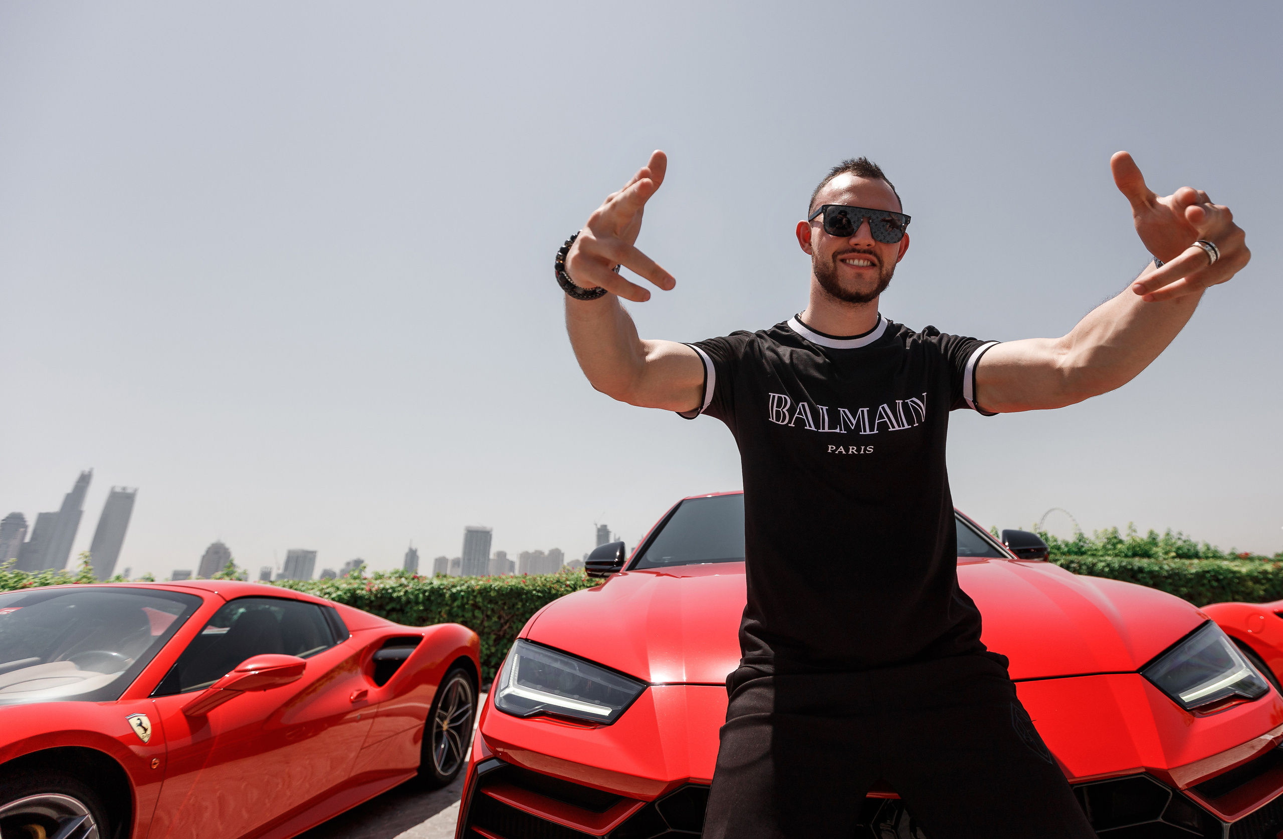 Дубай. Гонки на Ferrari. Фотограф Олег Сотник