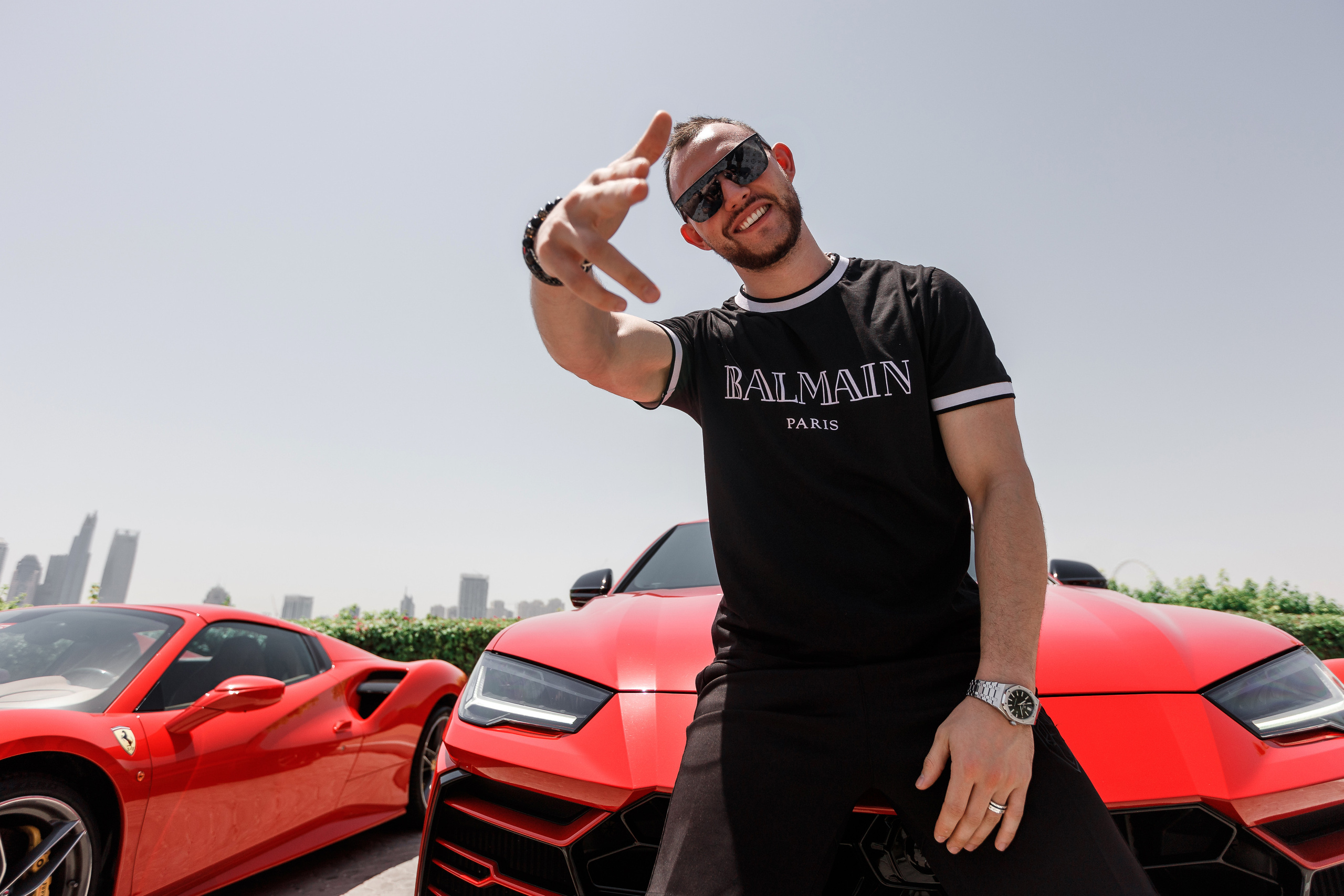 Дубай. Гонки на Ferrari. Фотограф Олег Сотник