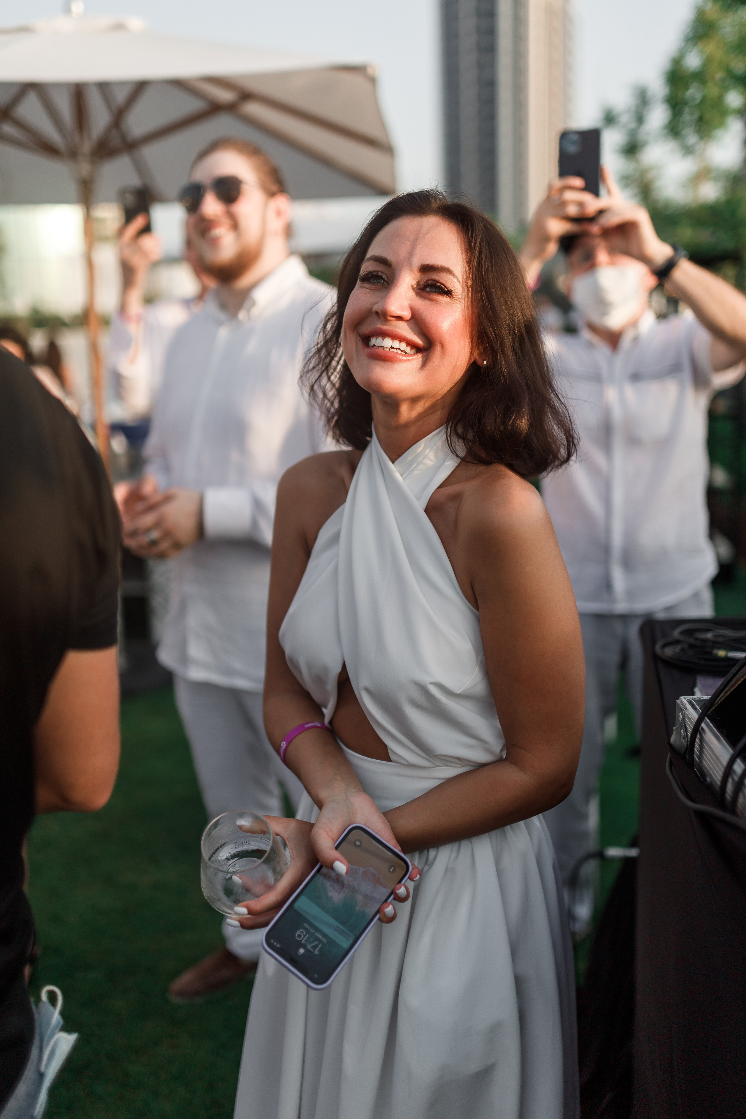 Дубай. Белая вечеринка. Фотограф Олег Сотник