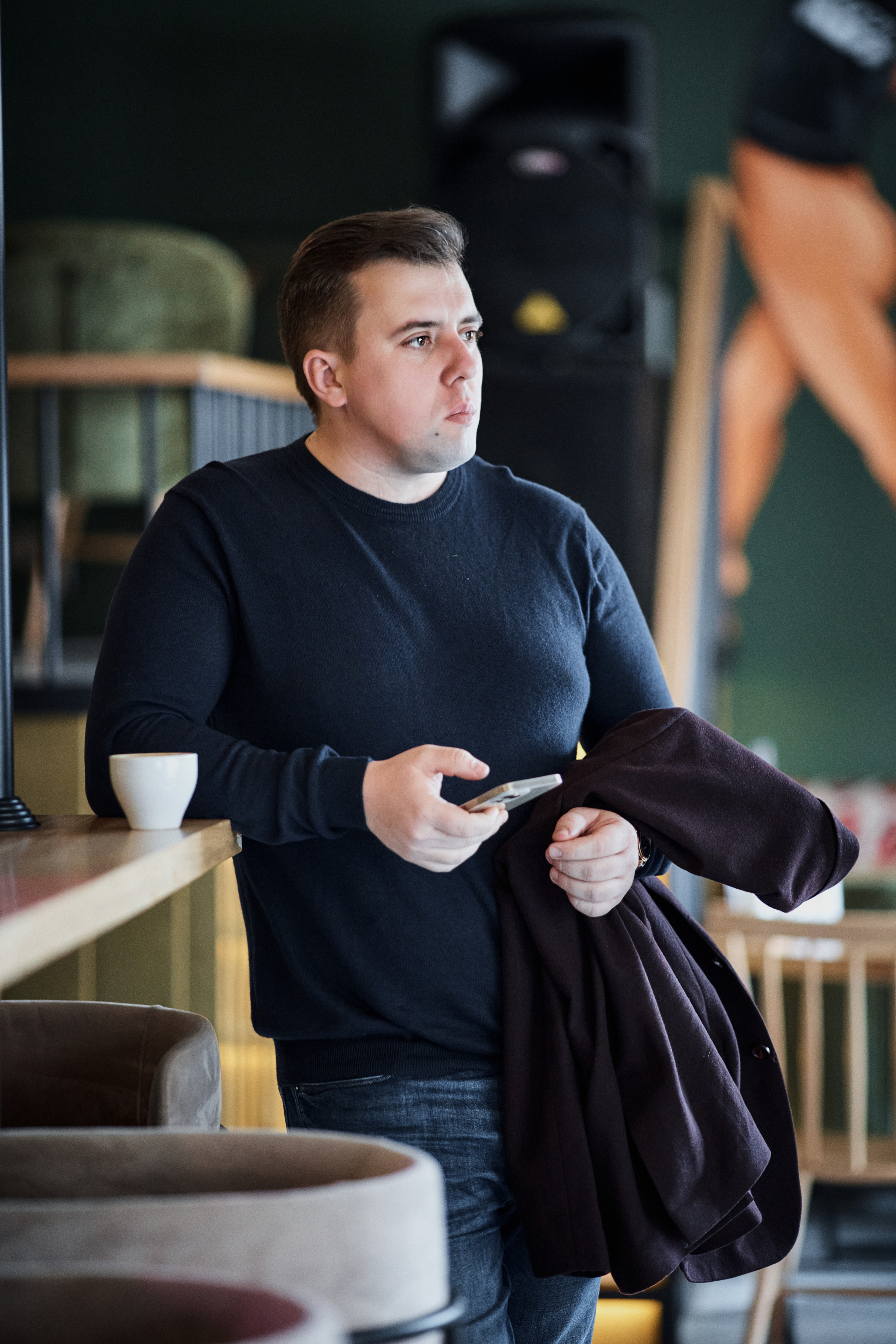 Деловой портрет для фотографа. Фотограф Олег Сотник