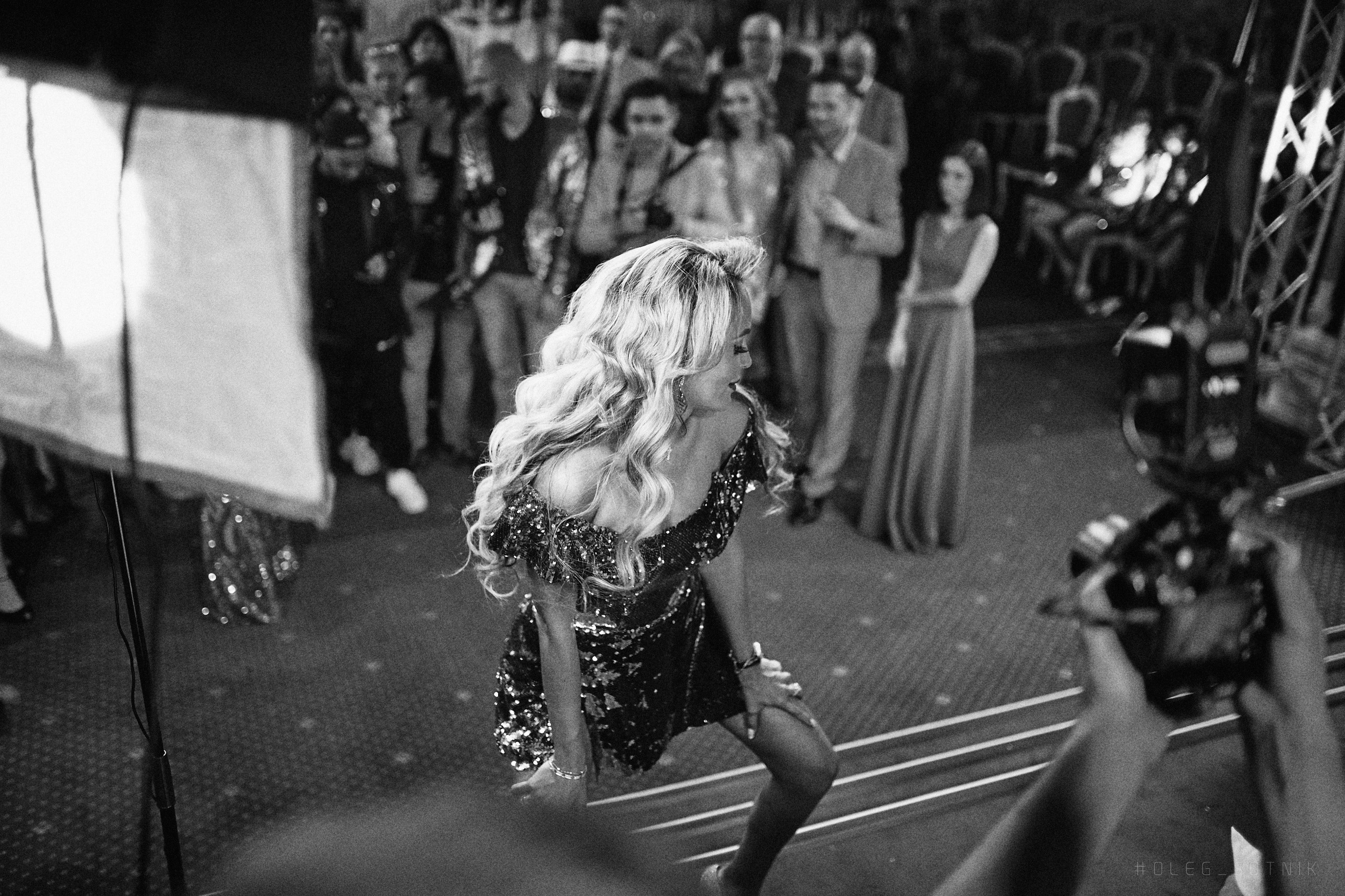 Репортаж со съемок клипа Калашниковой для Воробьева. Фотограф Олег Сотник