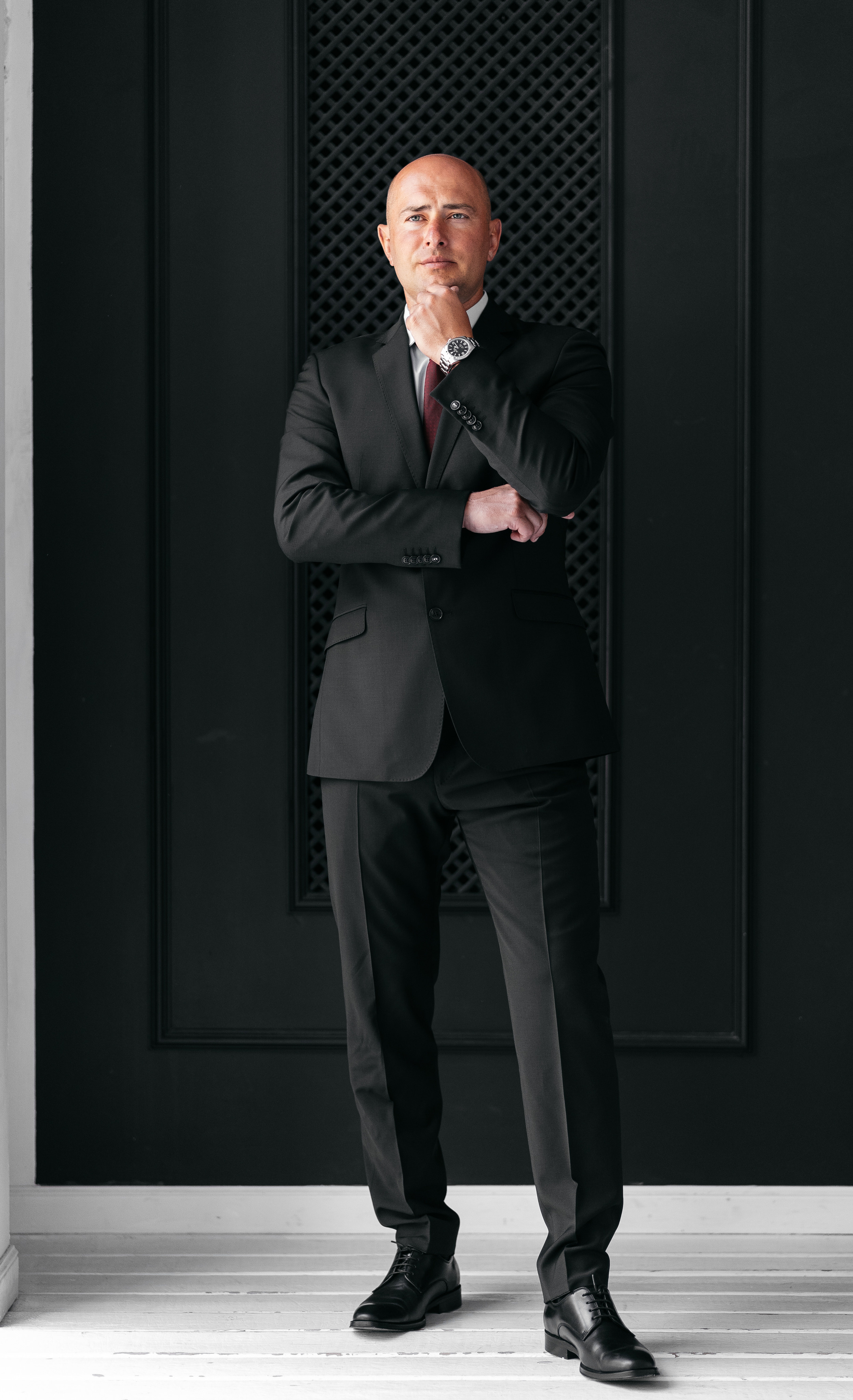 Деловой портрет для использования в предвыборной компании. Фотограф Олег Сотник