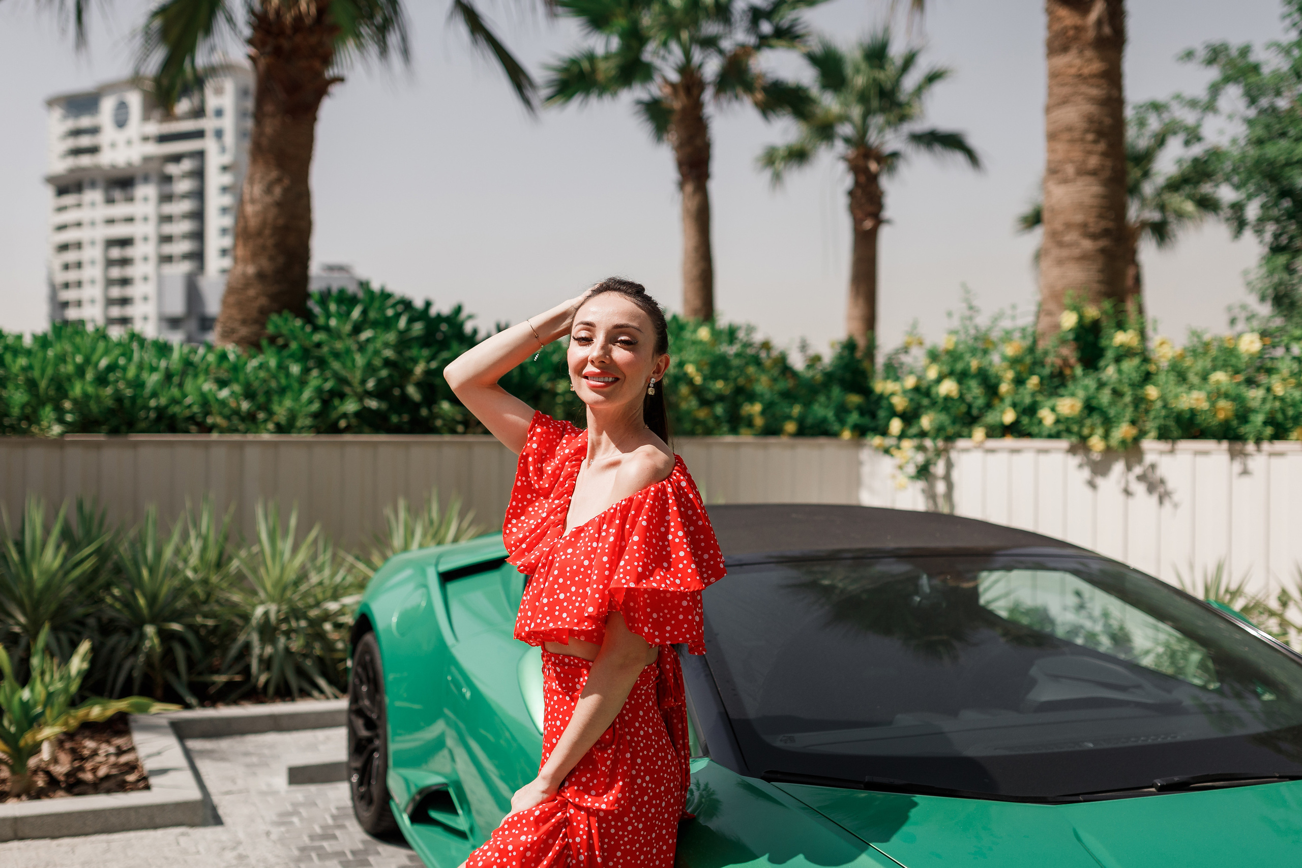 Дубай. Гонки на Ferrari. Фотограф Олег Сотник