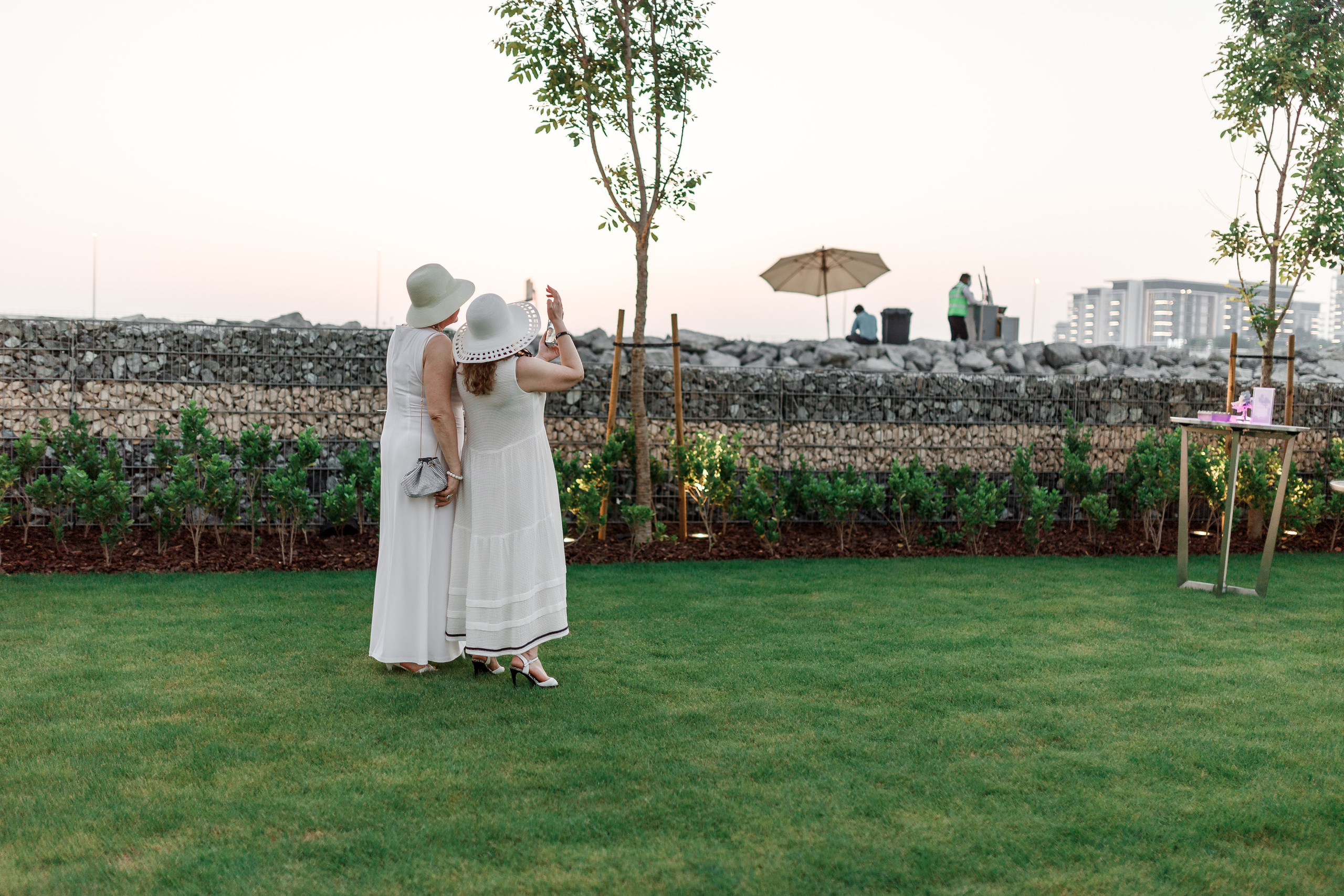 Дубай. Белая вечеринка. Фотограф Олег Сотник