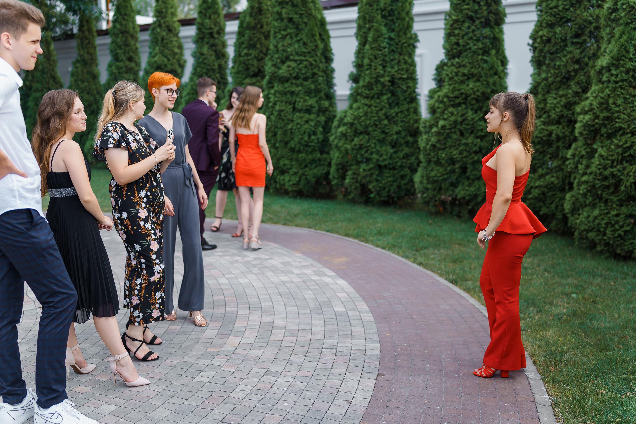 Выпускной в Усадьбе Голицына. Фотограф Олег Сотник