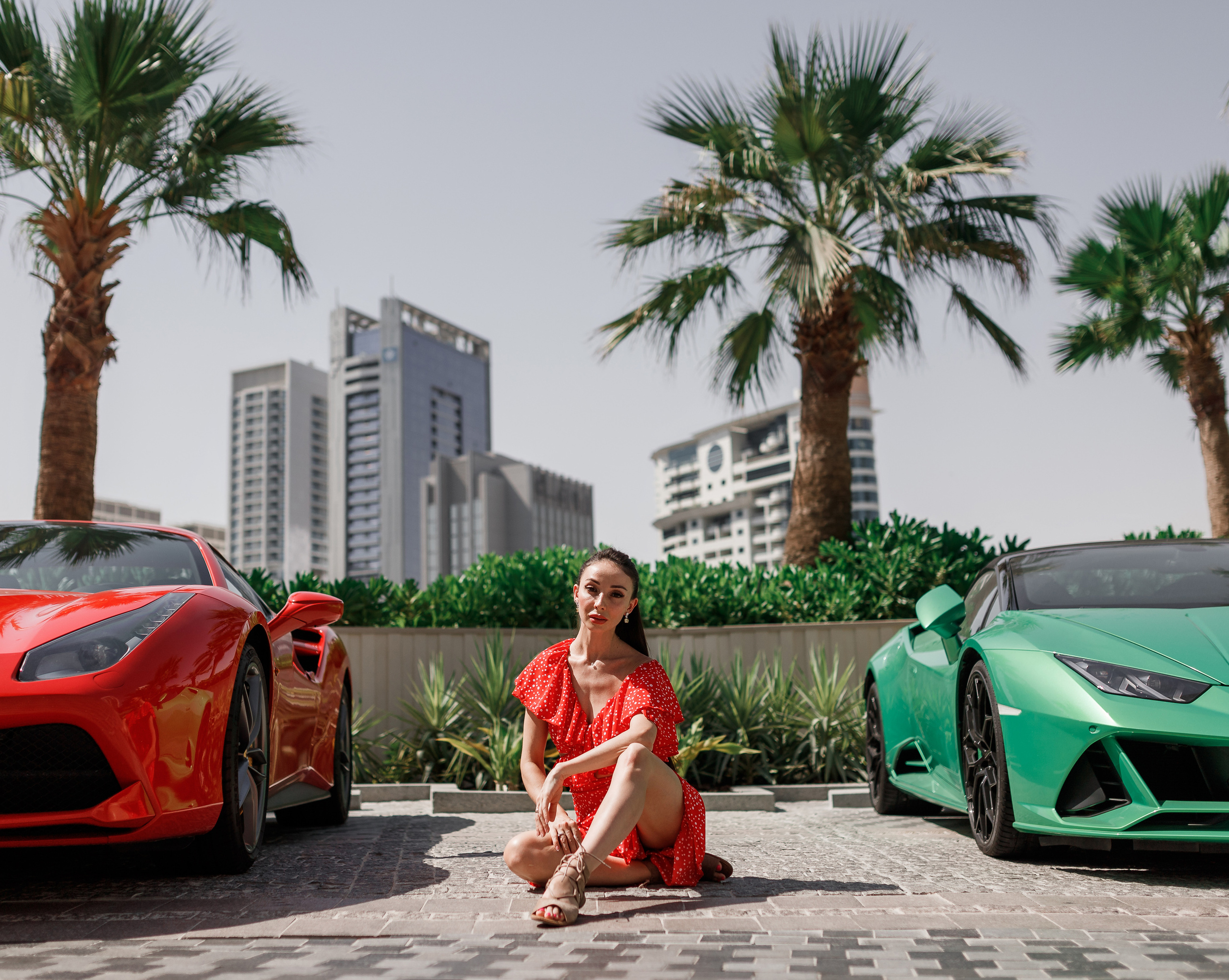 Дубай. Гонки на Ferrari. Фотограф Олег Сотник