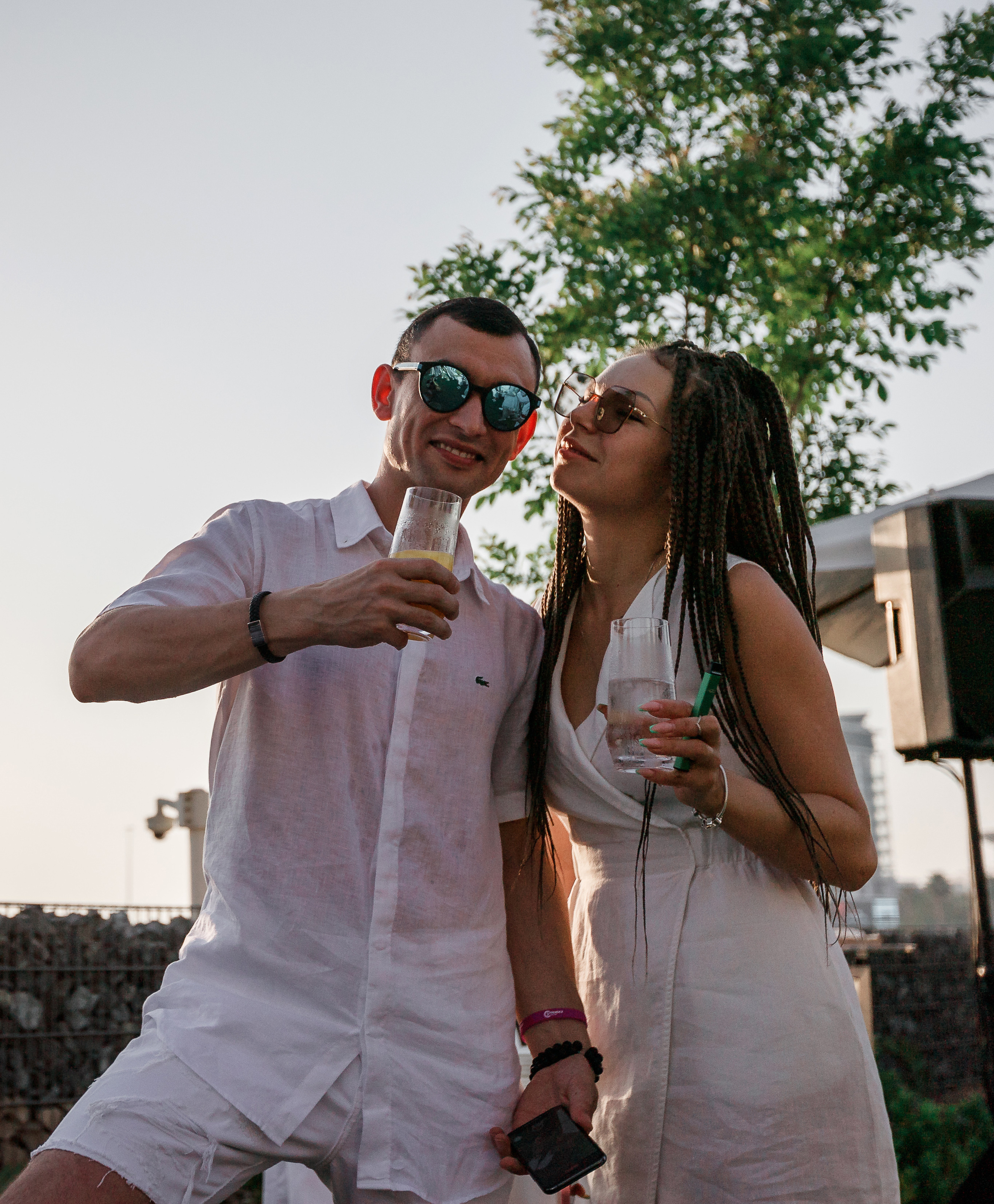 Дубай. Белая вечеринка. Фотограф Олег Сотник