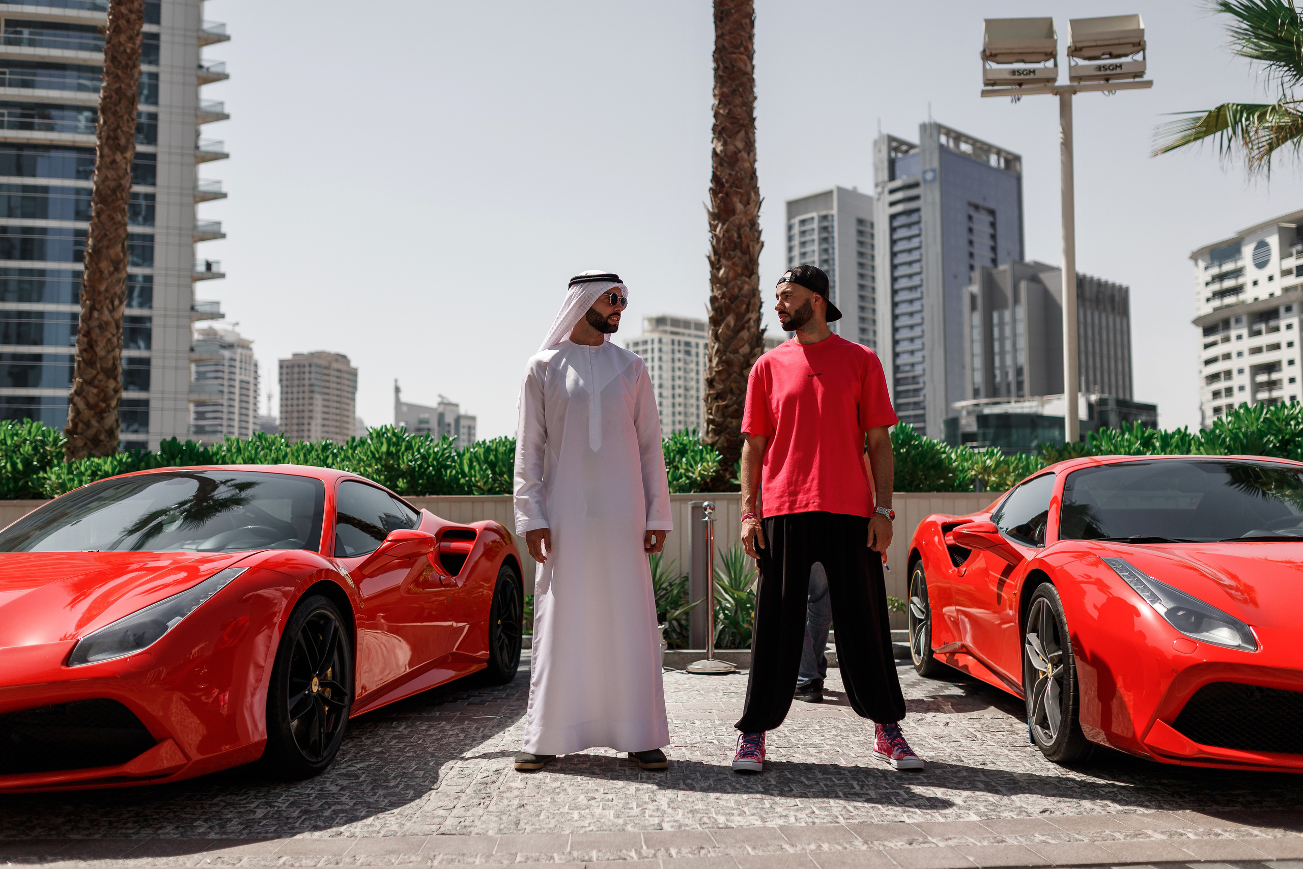 Дубай. Гонки на Ferrari. Фотограф Олег Сотник