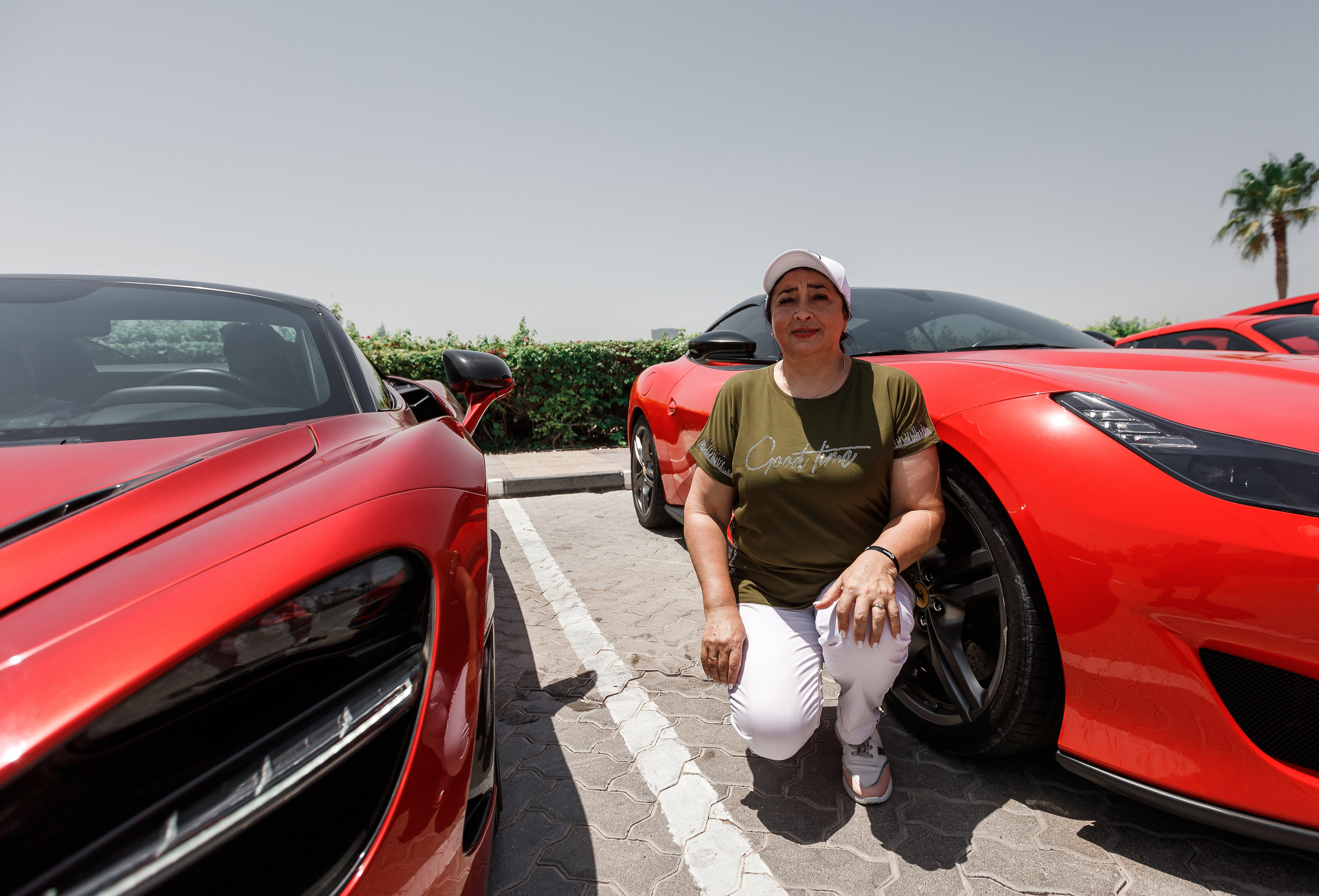 Дубай. Гонки на Ferrari. Фотограф Олег Сотник