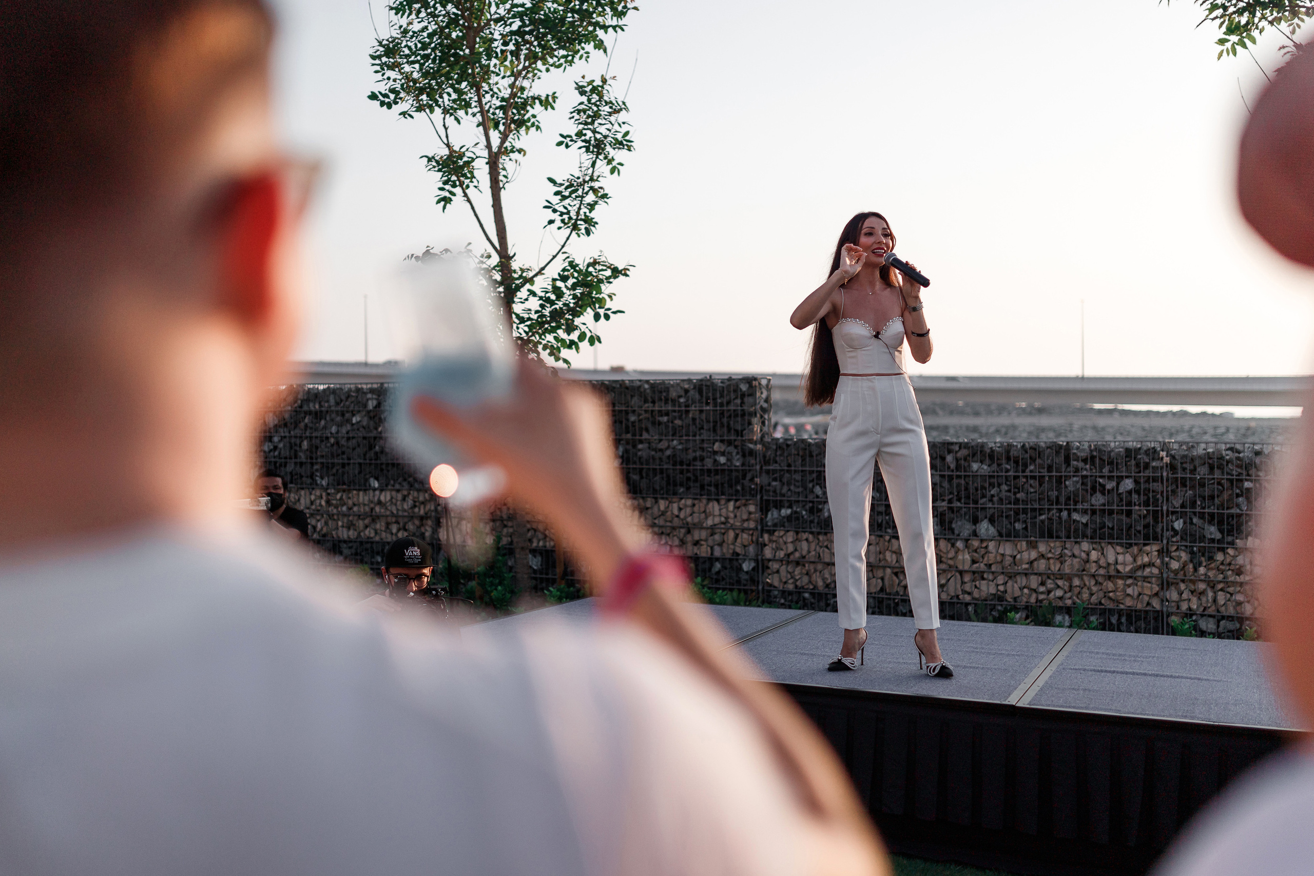 Дубай. Белая вечеринка. Фотограф Олег Сотник