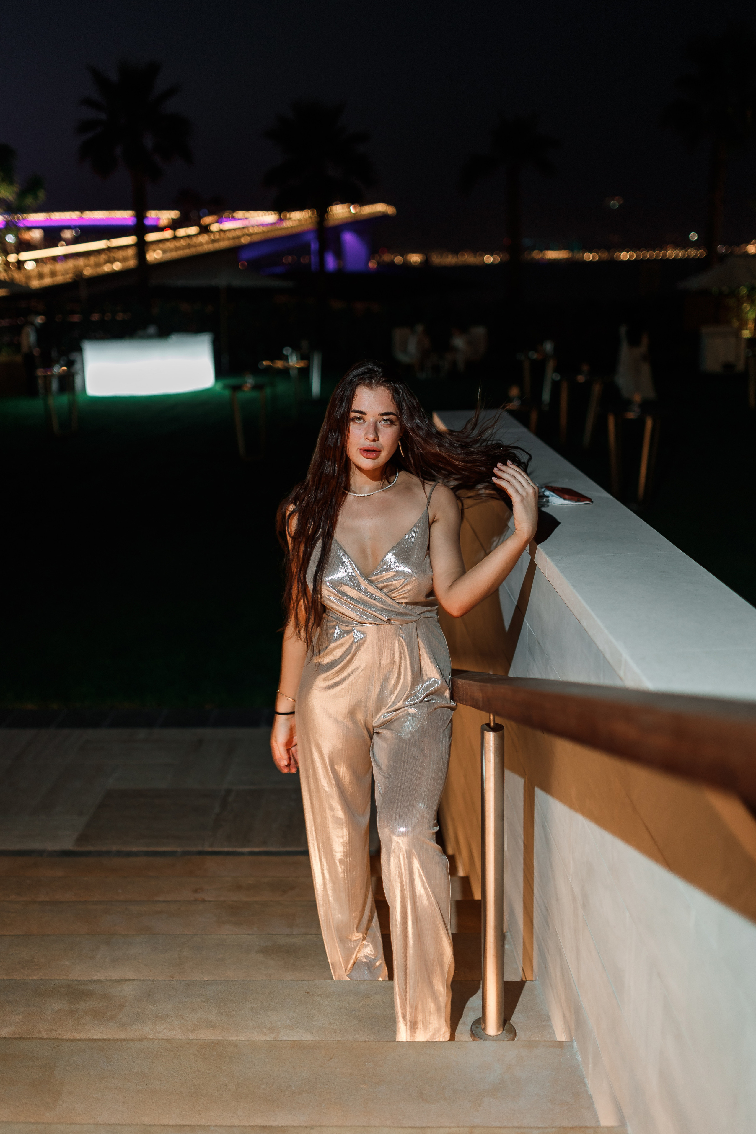 Дубай. Белая вечеринка. Фотограф Олег Сотник