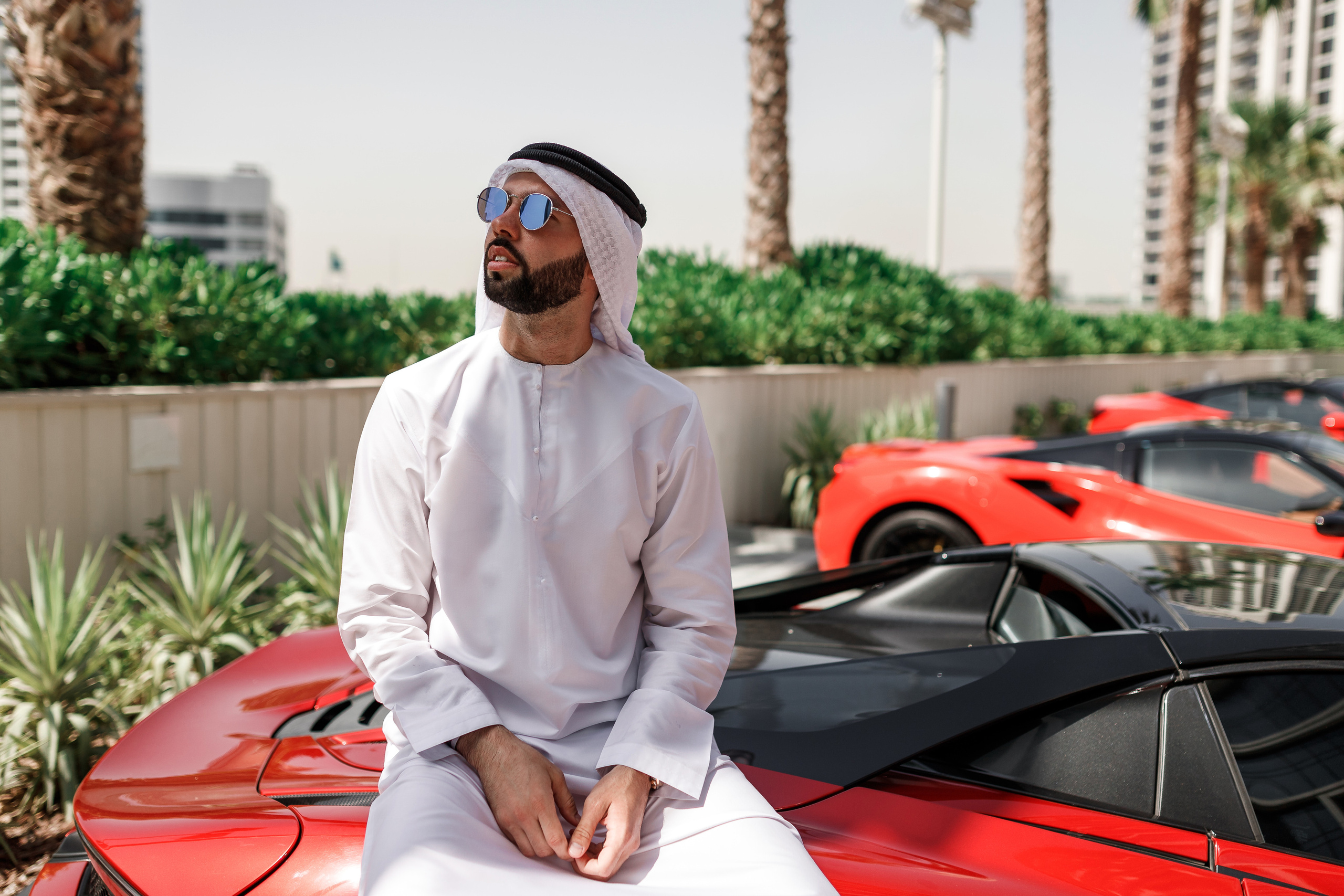 Дубай. Гонки на Ferrari. Фотограф Олег Сотник