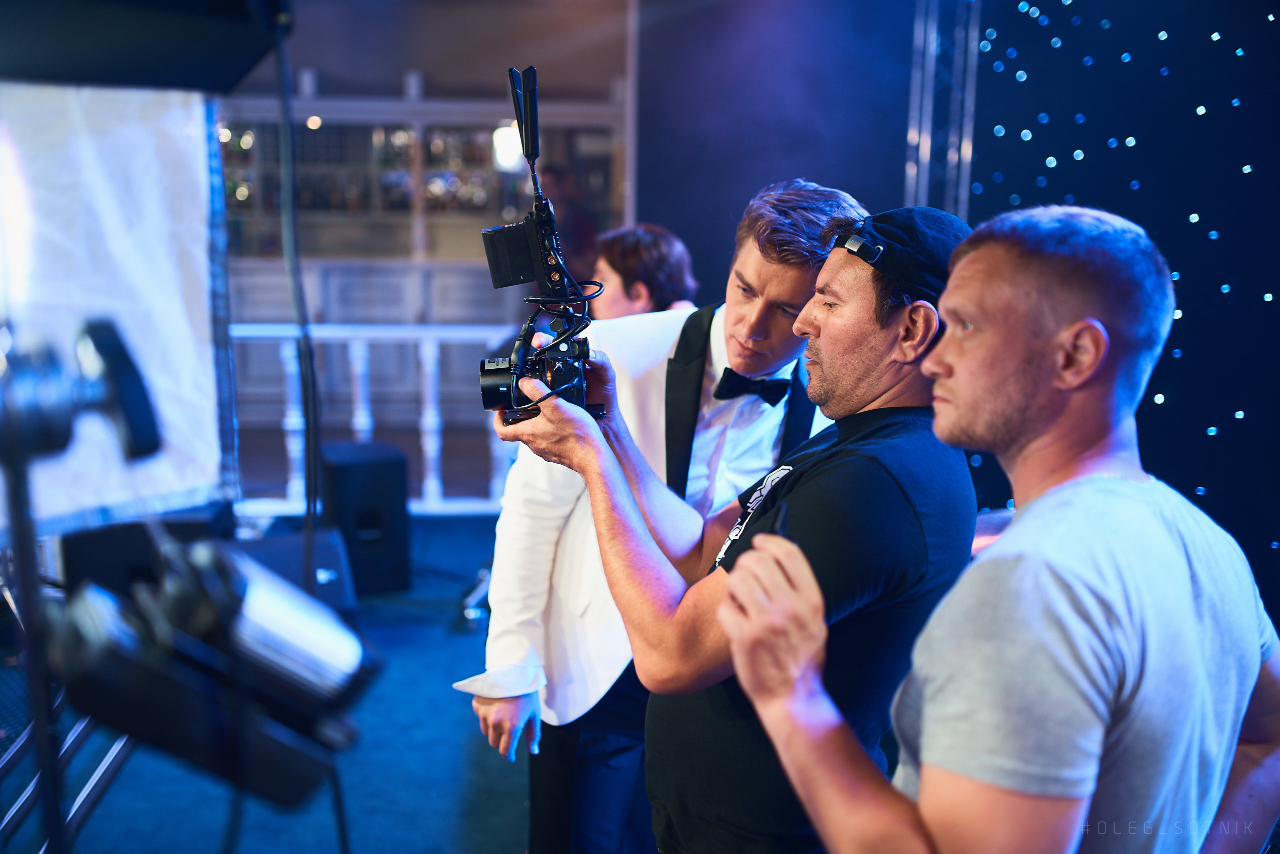 Репортаж со съемок клипа Калашниковой для Воробьева. Фотограф Олег Сотник