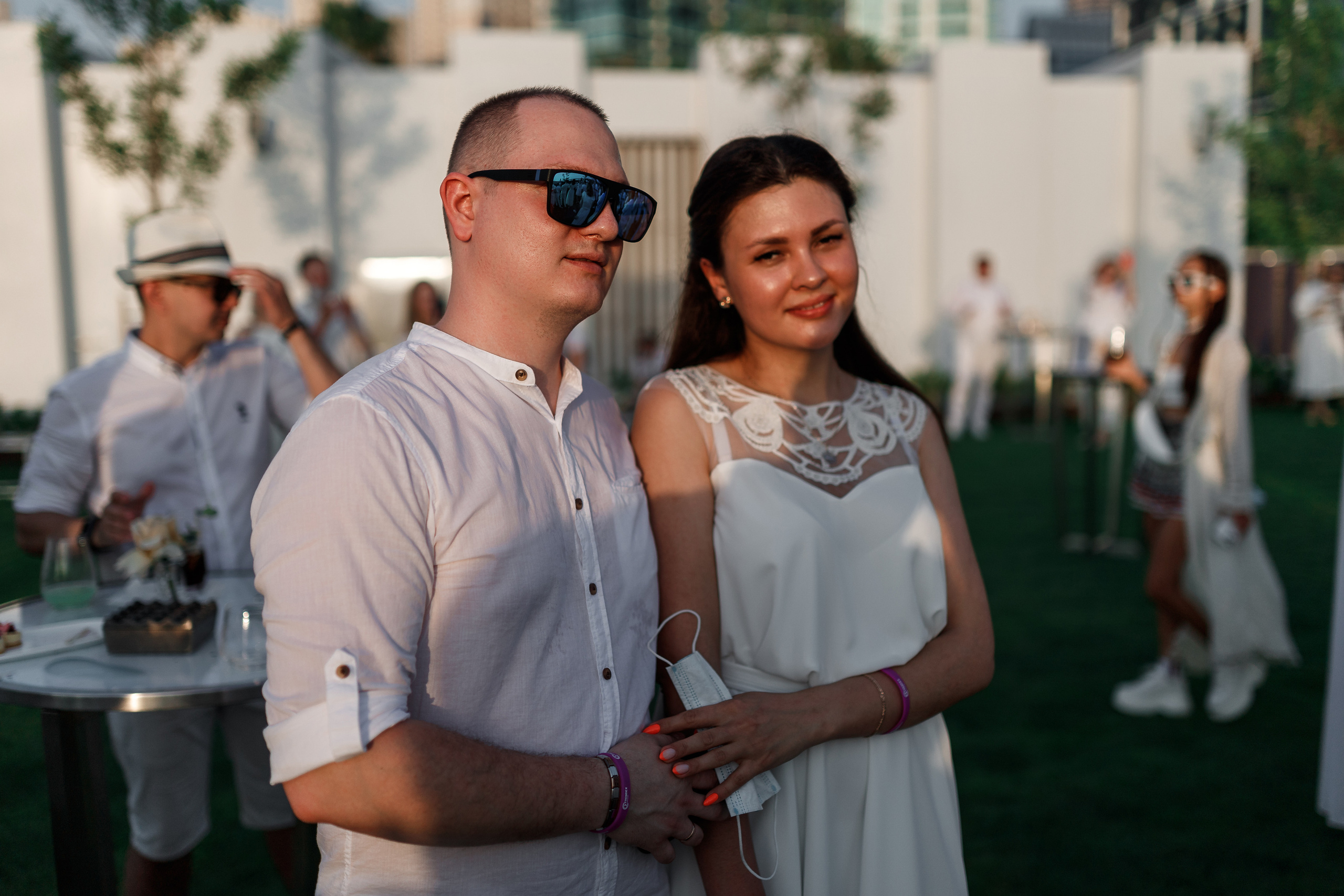 Дубай. Белая вечеринка. Фотограф Олег Сотник