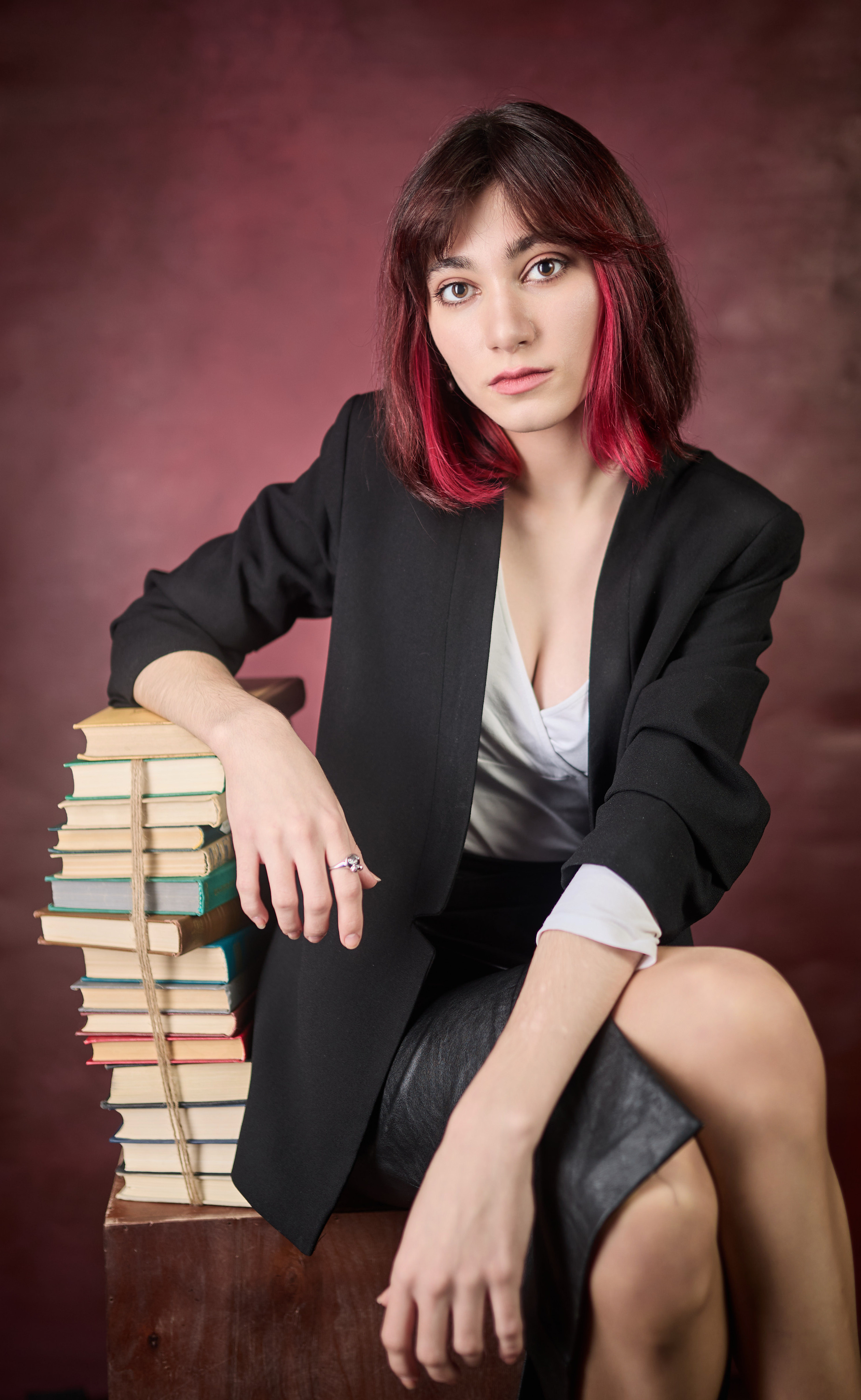 Индивидуальные школьные портреты. Фотограф Олег Сотник