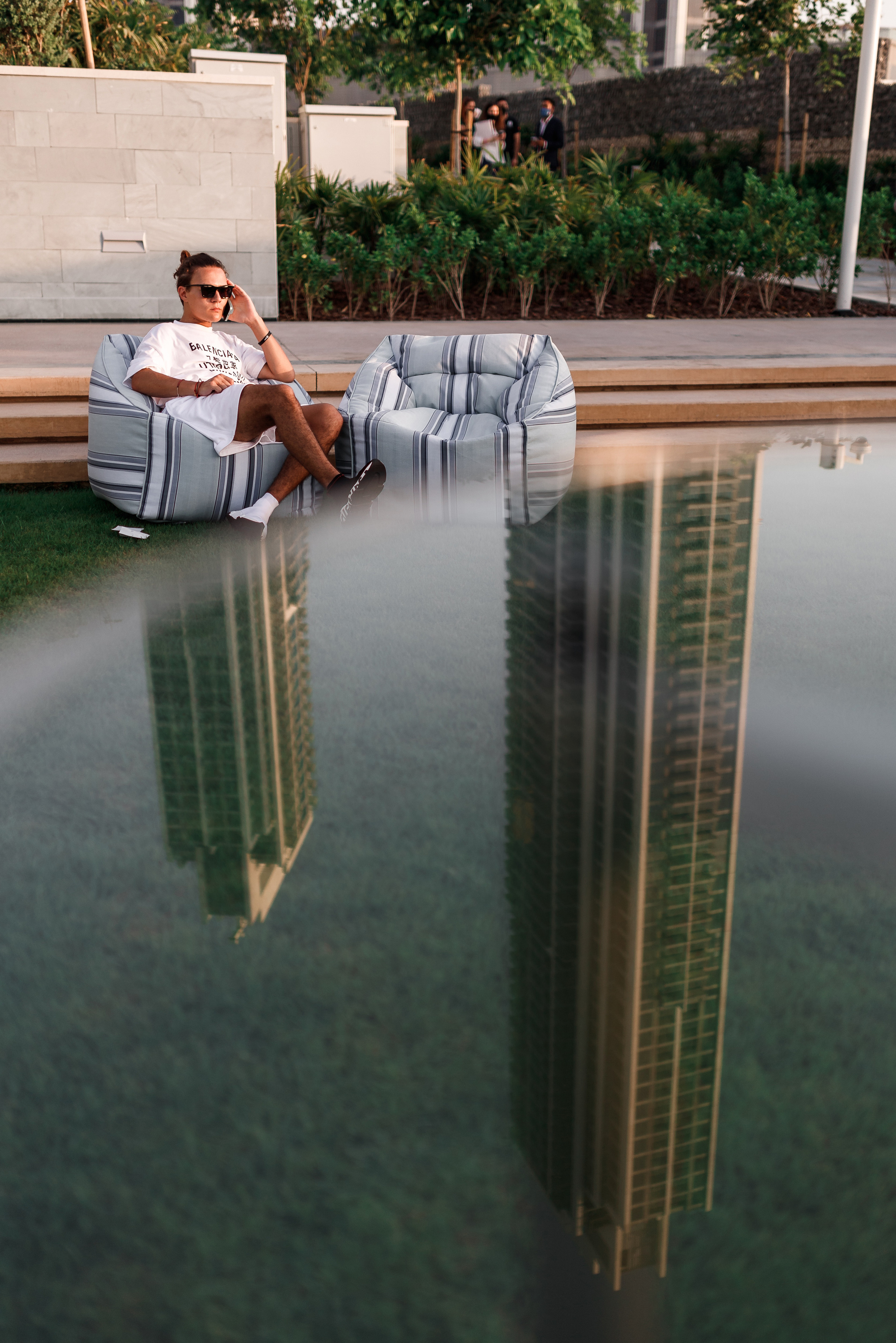 Дубай. Белая вечеринка. Фотограф Олег Сотник