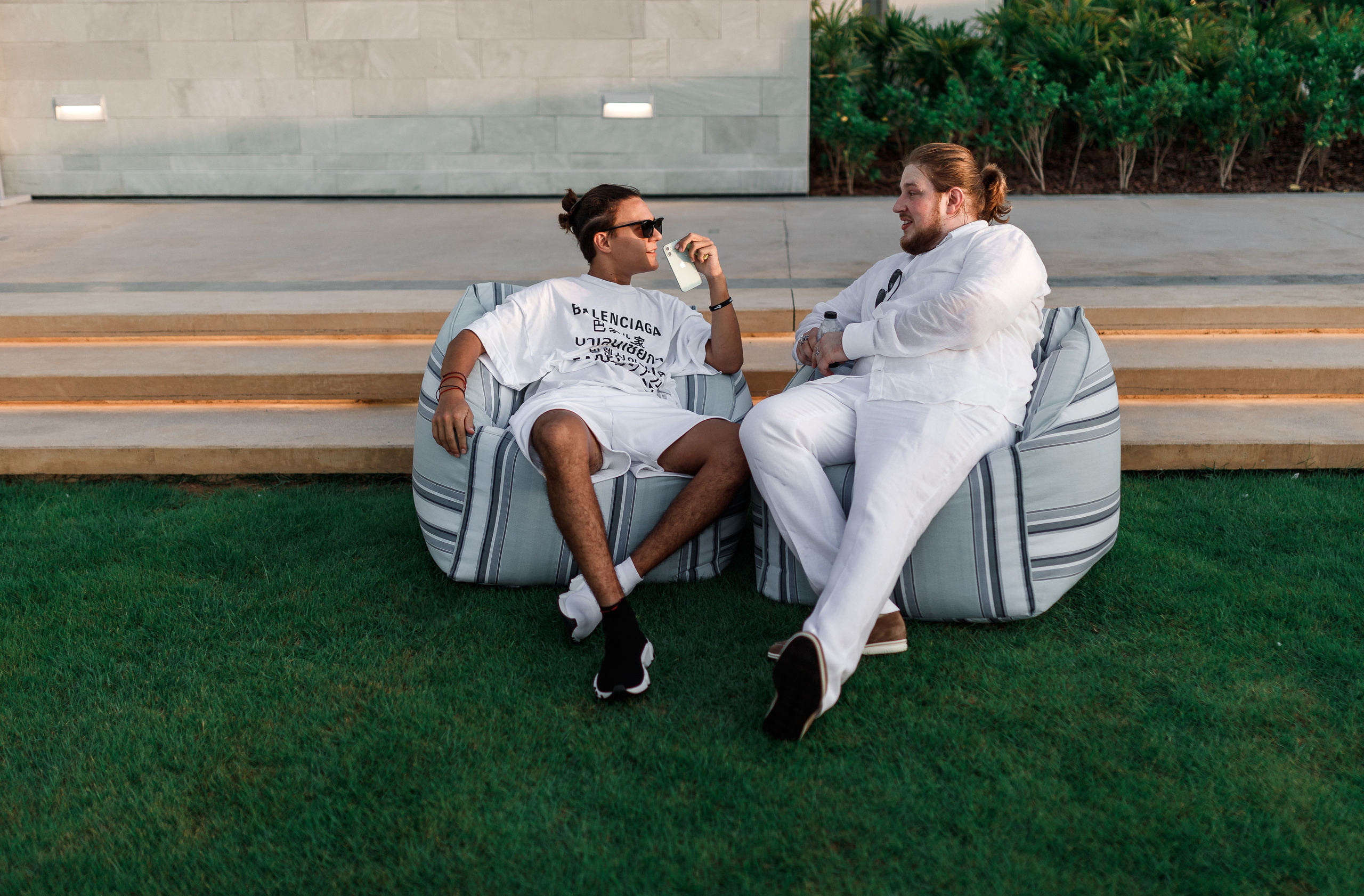 Дубай. Белая вечеринка. Фотограф Олег Сотник