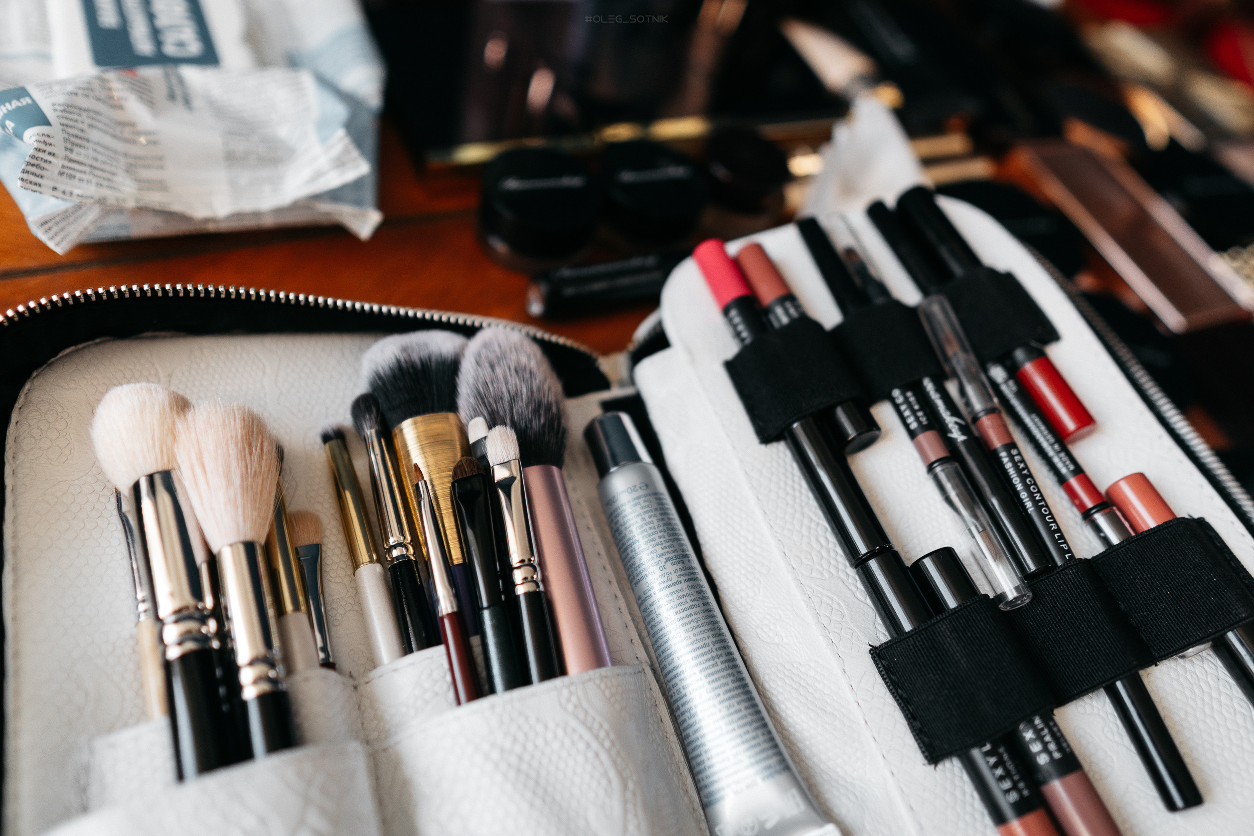 Мастер класс по визажу. Фотограф Олег Сотник