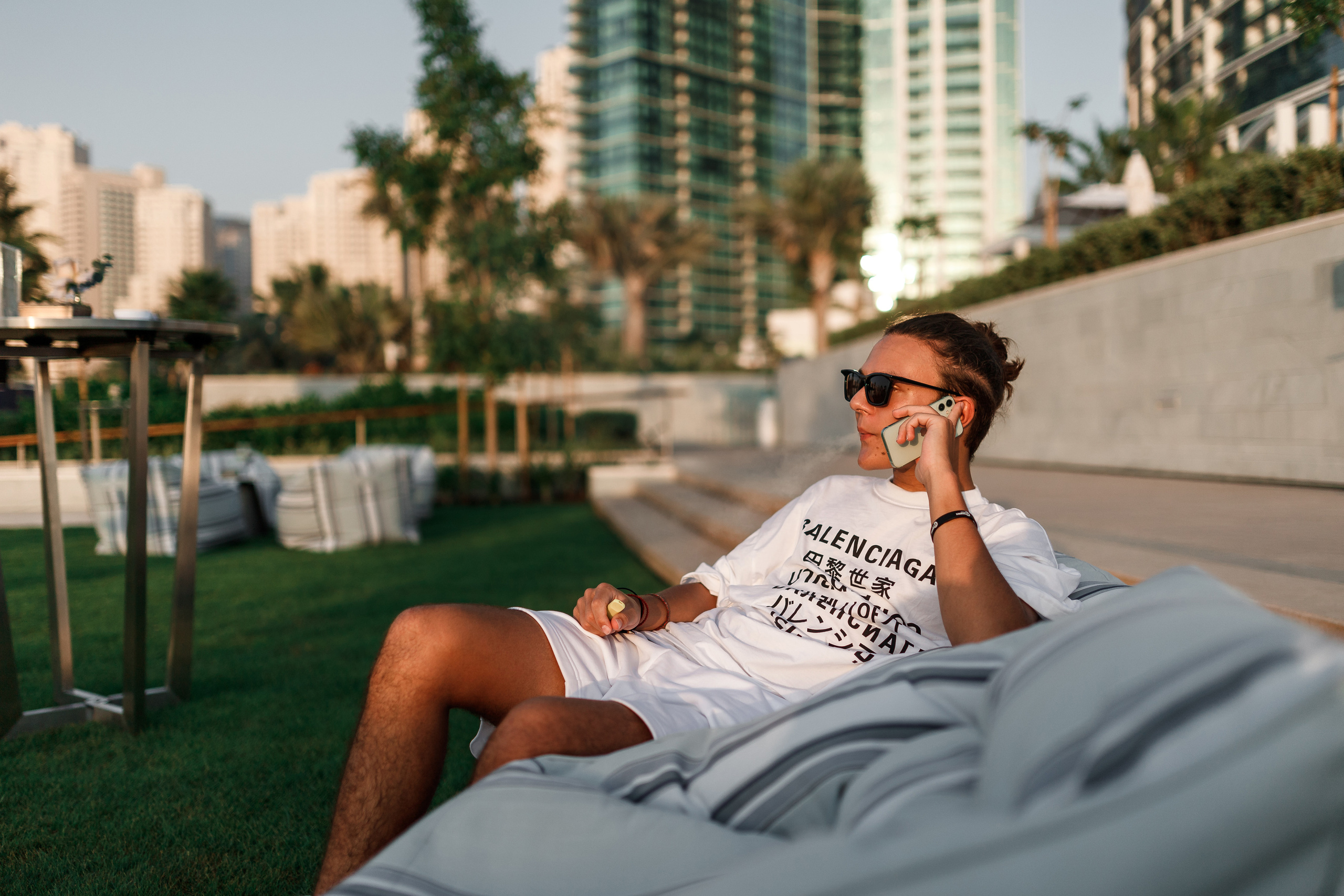 Дубай. Белая вечеринка. Фотограф Олег Сотник